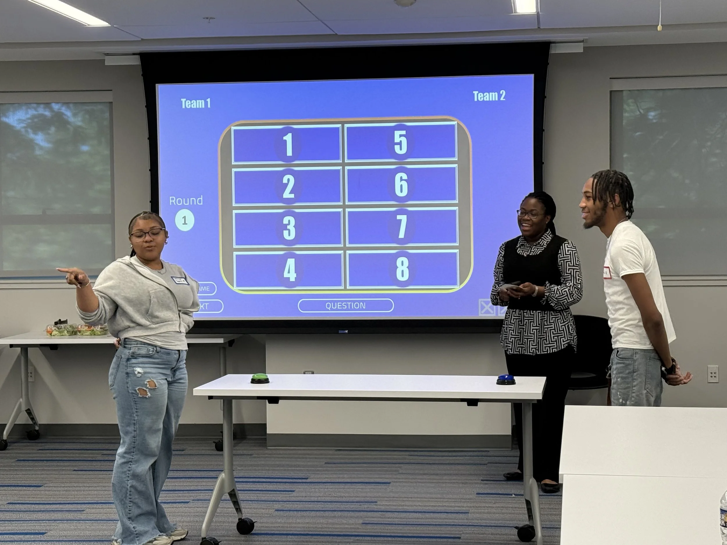 Career Feud on Networking with college sophomore interns