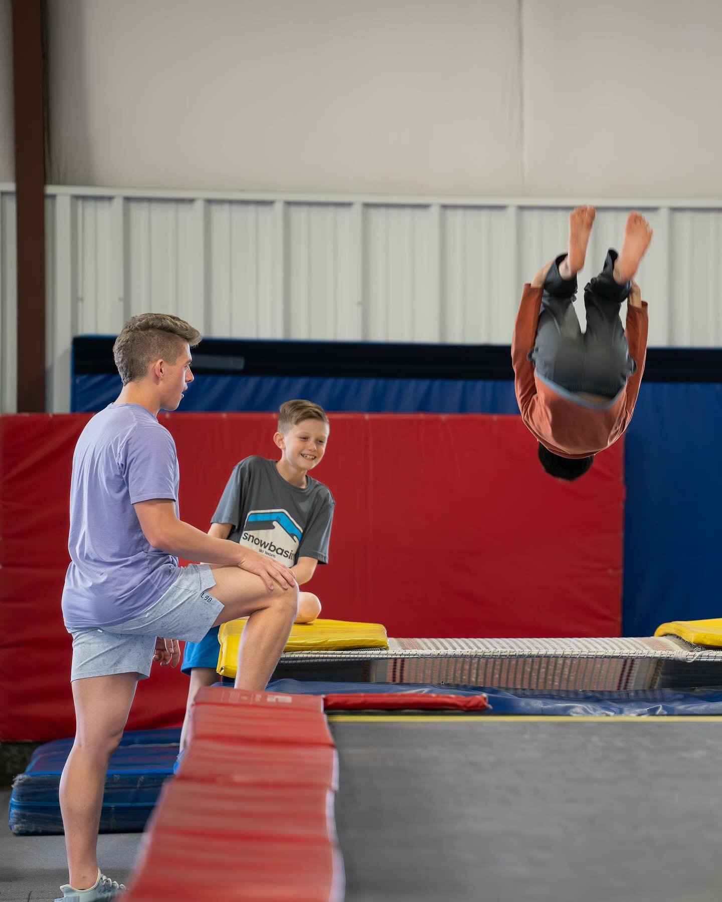We have loved the support from Northern Star Bounders to come train at their facility. This has been an awesome program to learn flips and spins. @northernstarbounders