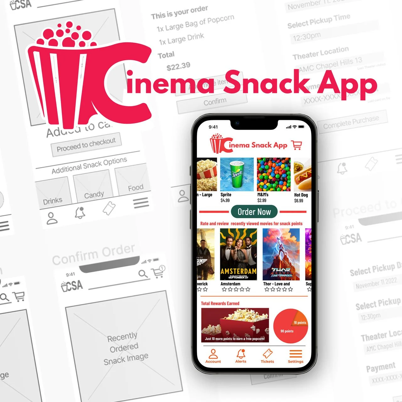 Cinema Snack App