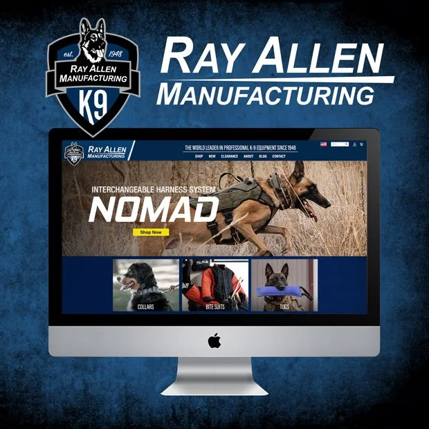 Ray Allen Manufacturing Website ReDesign