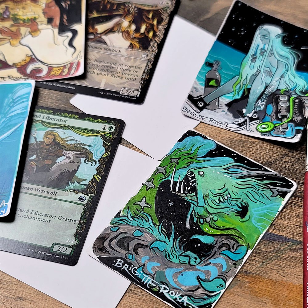 MTG Artist Proof + Original Painting  STARSIEVE