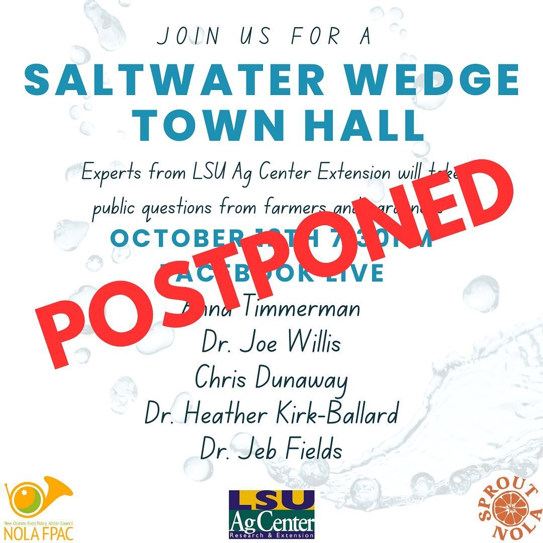 Due to the recent changes in development to the Saltwater Wedge, we have postponed the Town Hall that&rsquo;s was scheduled for this Thursday.
Follow us or sign up for our newsletter for latest up to date information.