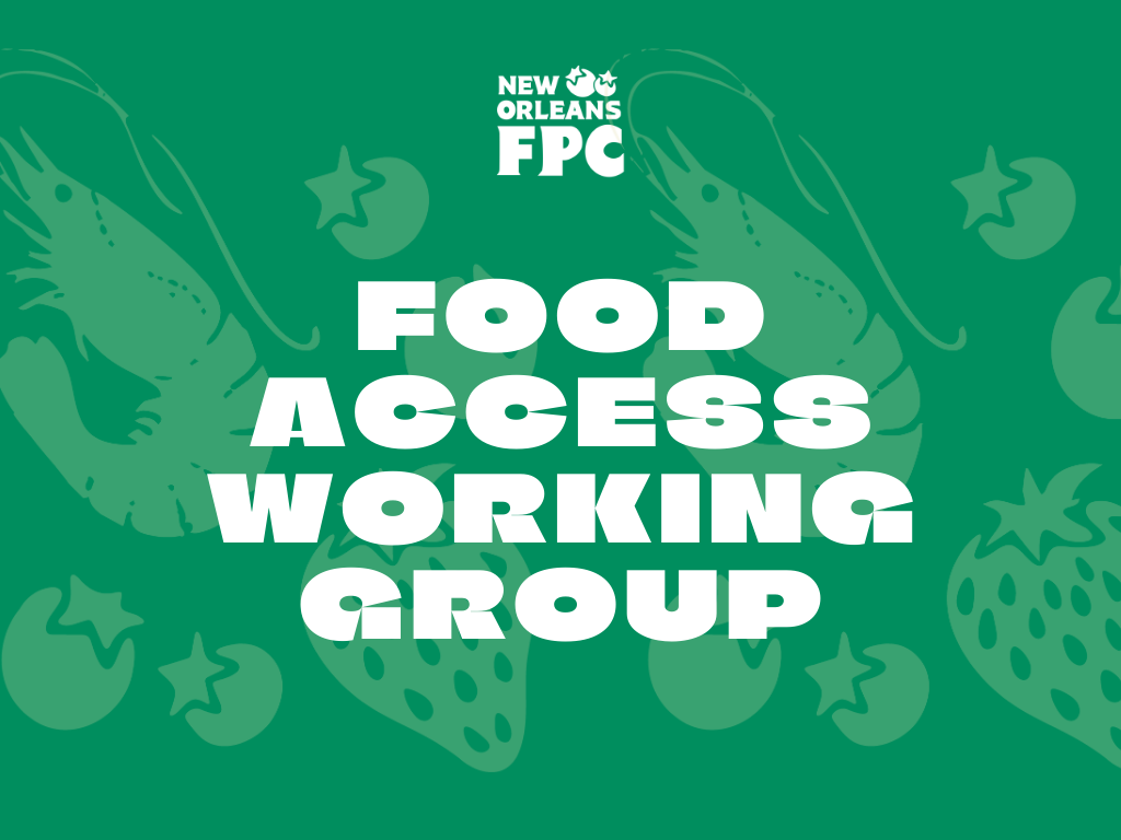 Food Access Working Group 
