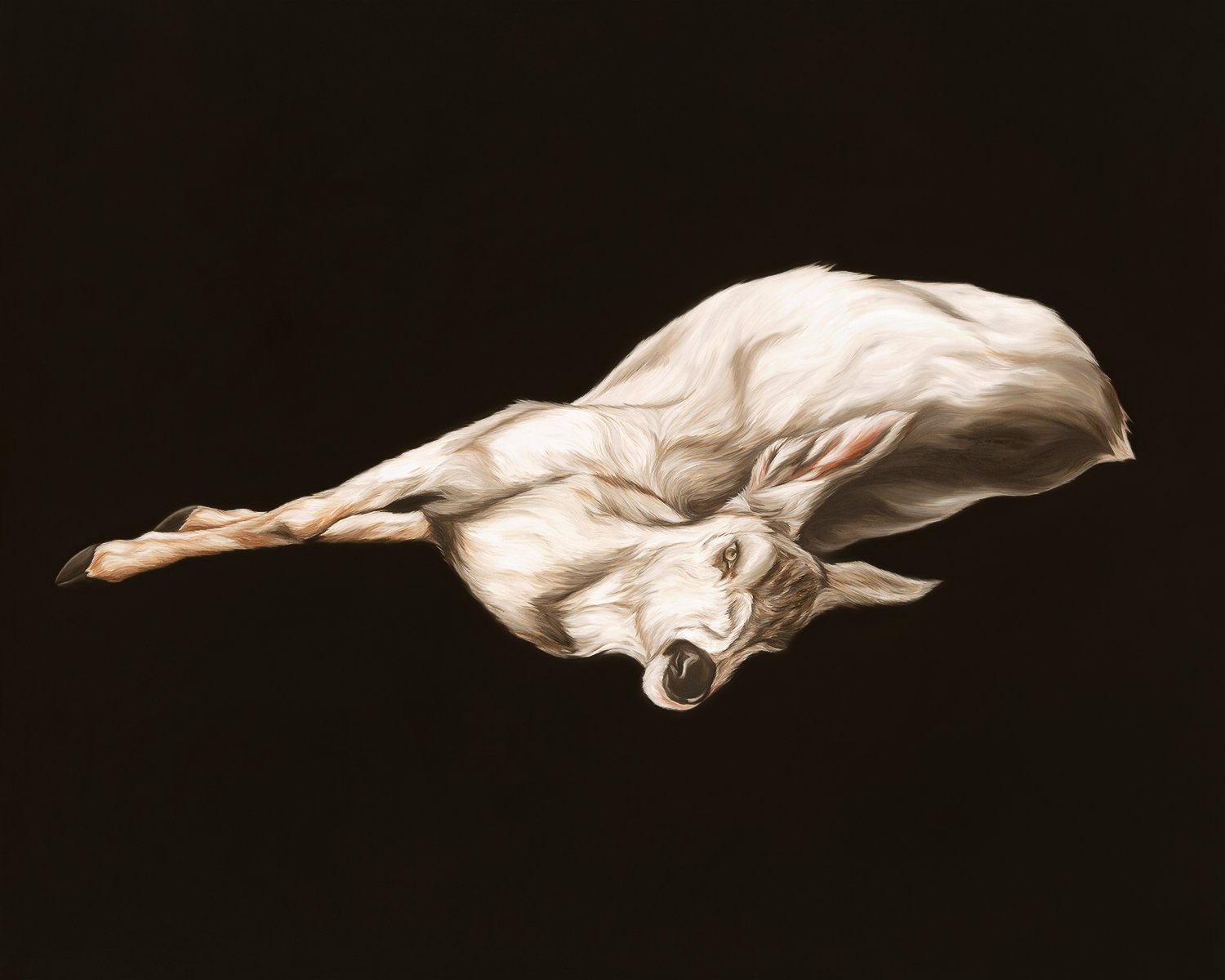 The Rest Cure - Artwork by Abigail Doyle -Art Print - Oil on Canvas - Gothic - Melancholic - Moody.jpg