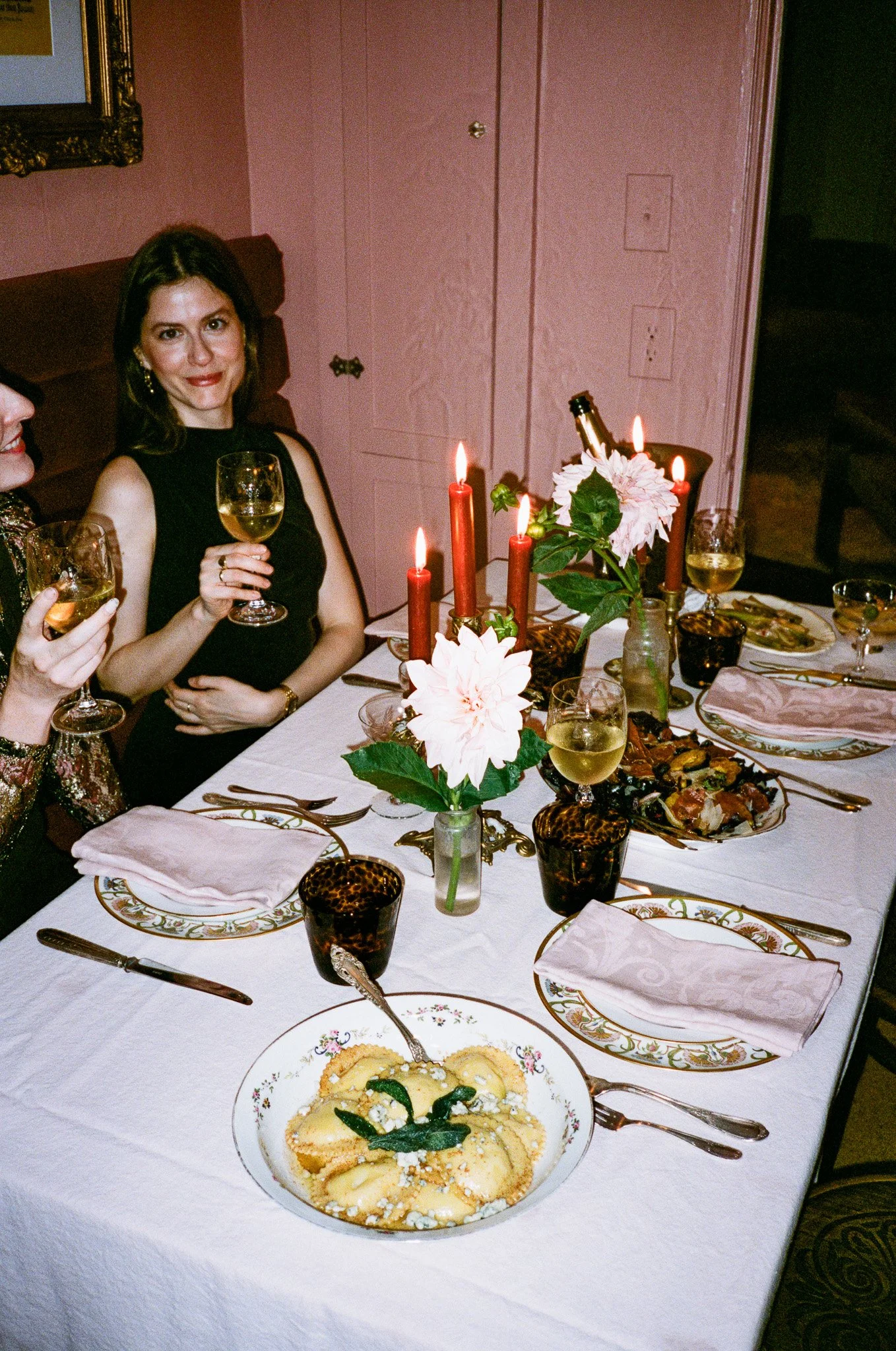 A Feast of Autumn Flavors Pear and Blue Cheese Ravioli — Le Supper Club