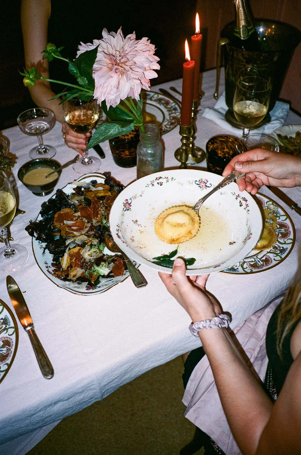A Feast of Autumn Flavors - Pear and Blue Cheese Ravioli — Le Supper Club