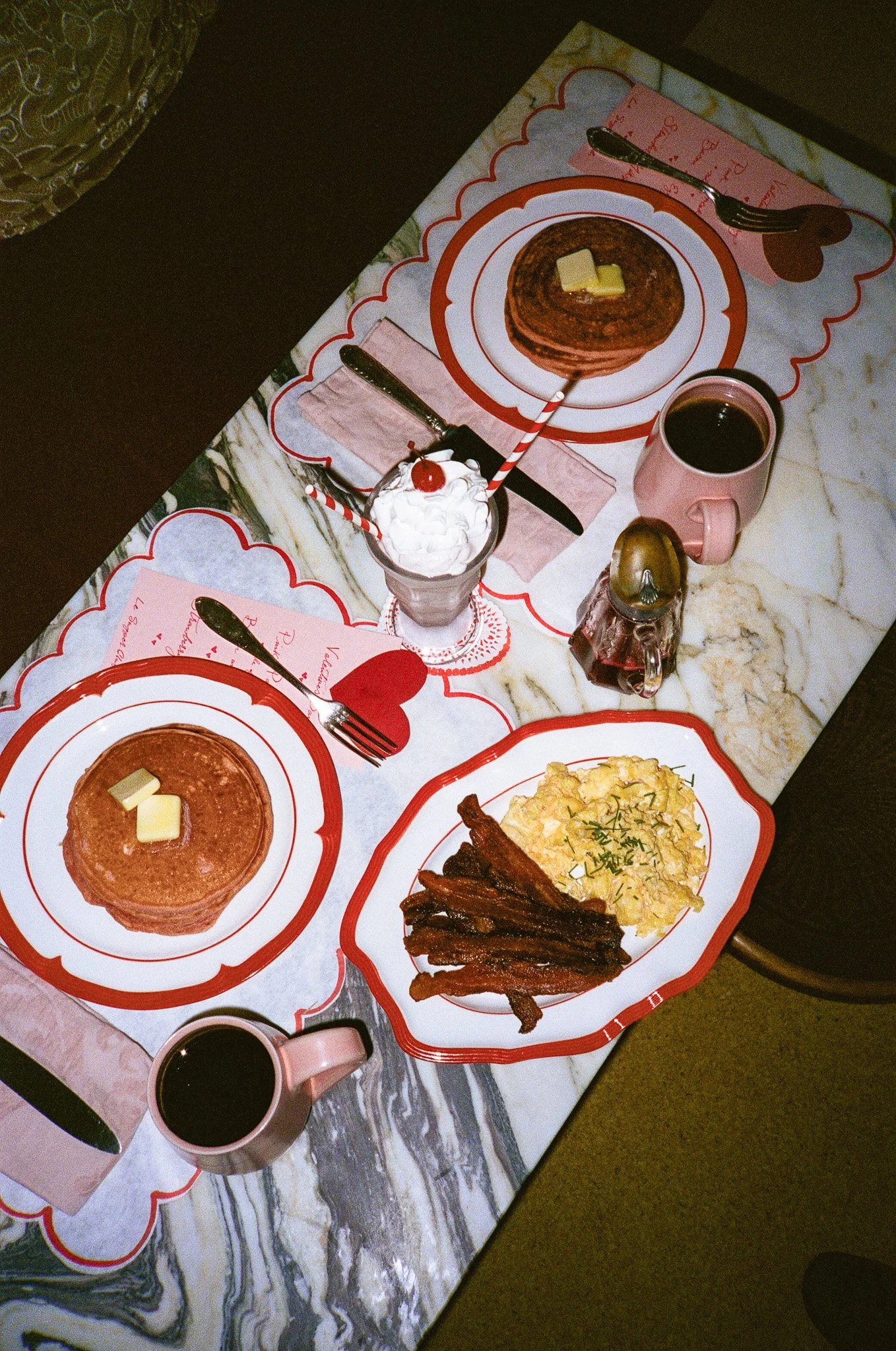 A Retro Diner Inspired Valentine’s Day