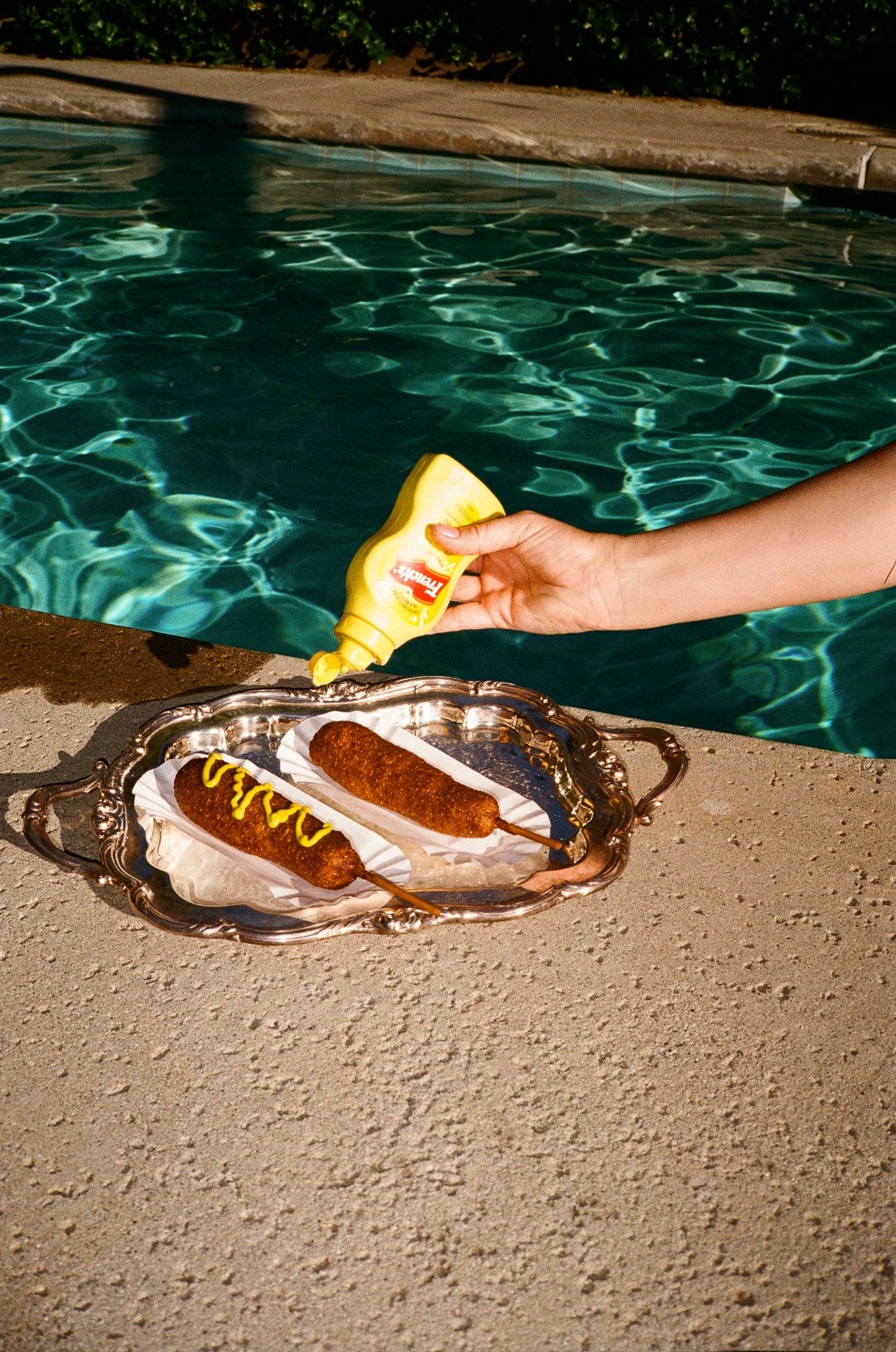 Poolside Corndogs and Sundaes