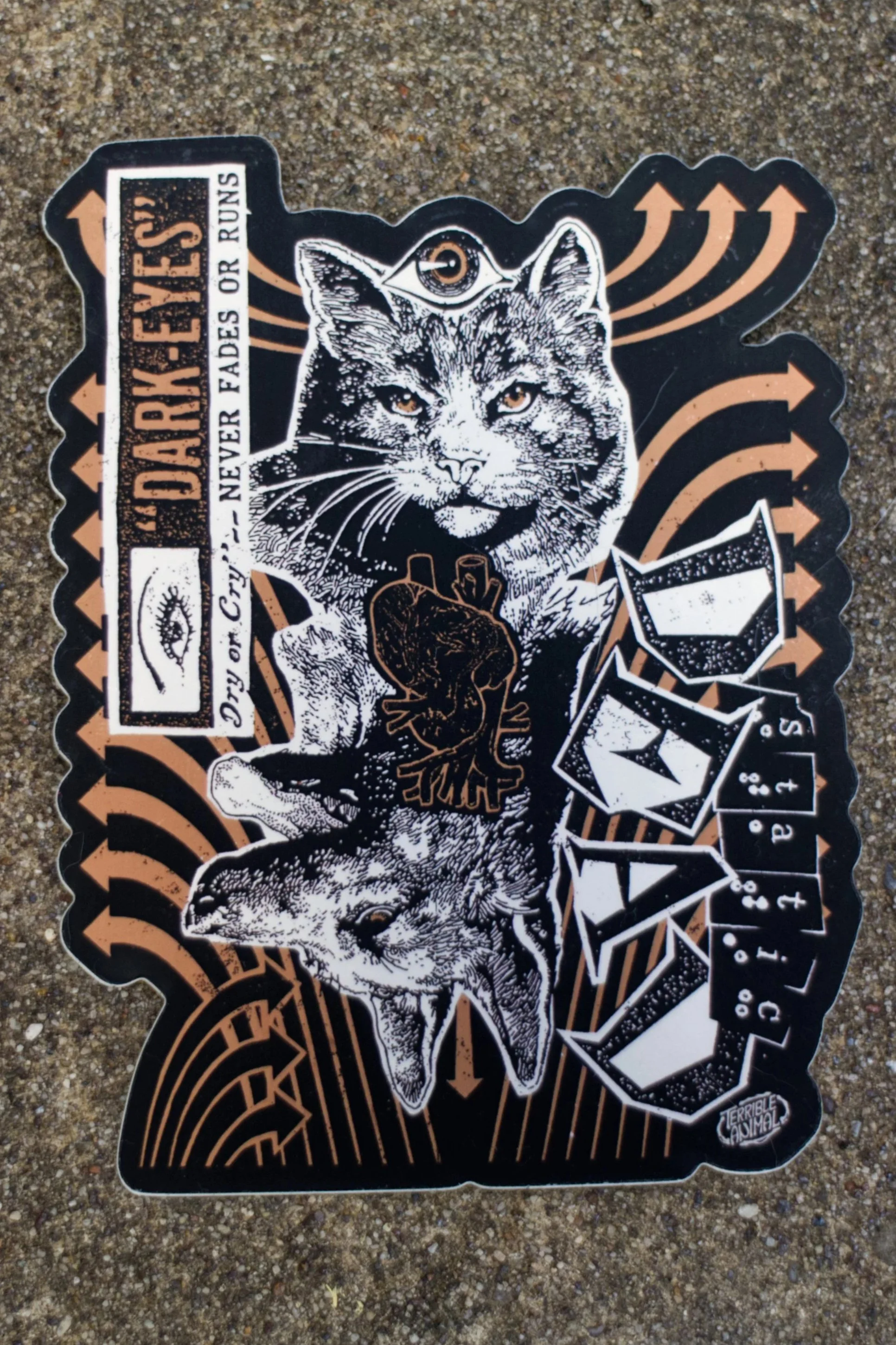 Static Dead Sticker