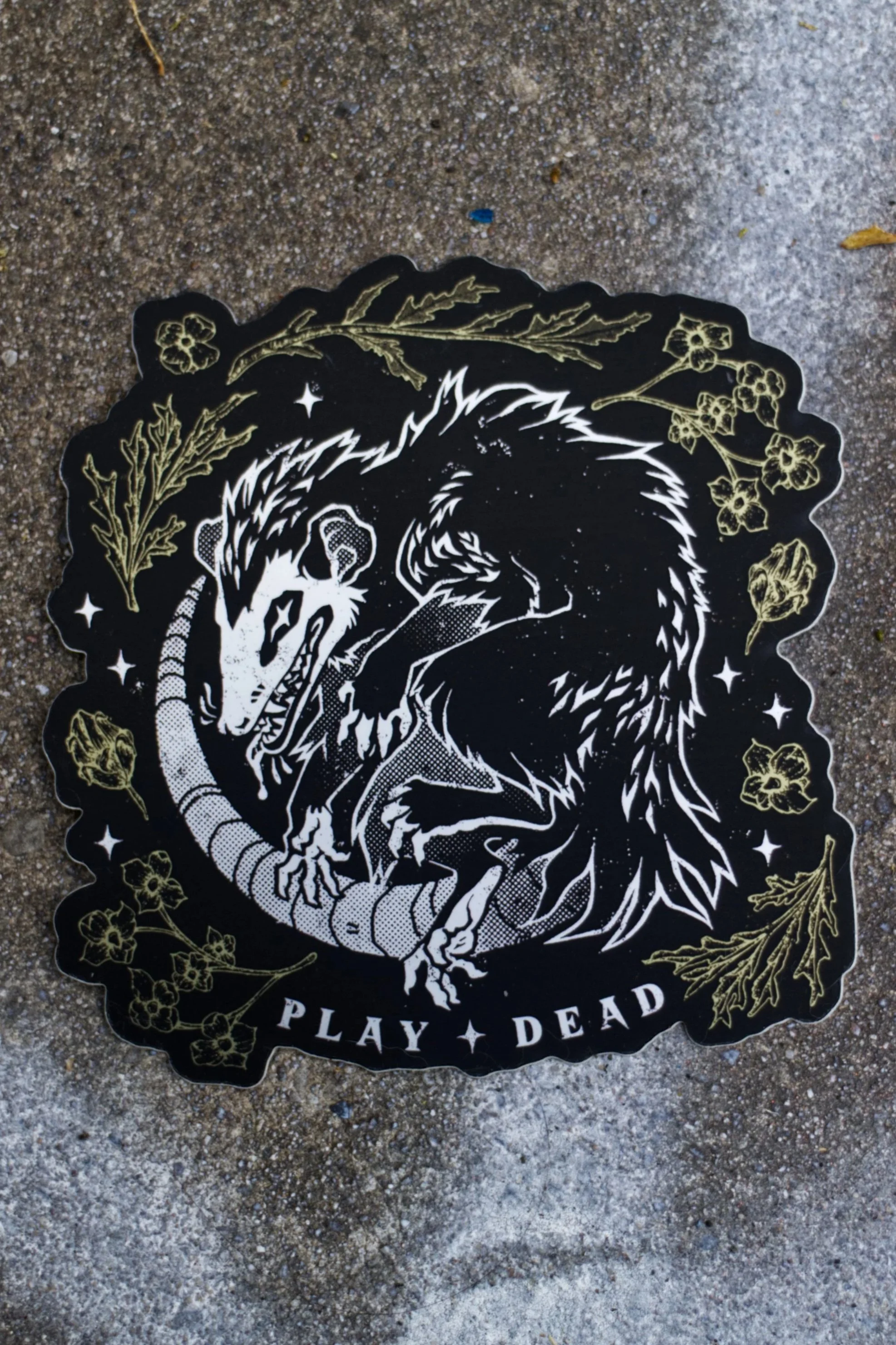 Play Dead Sticker