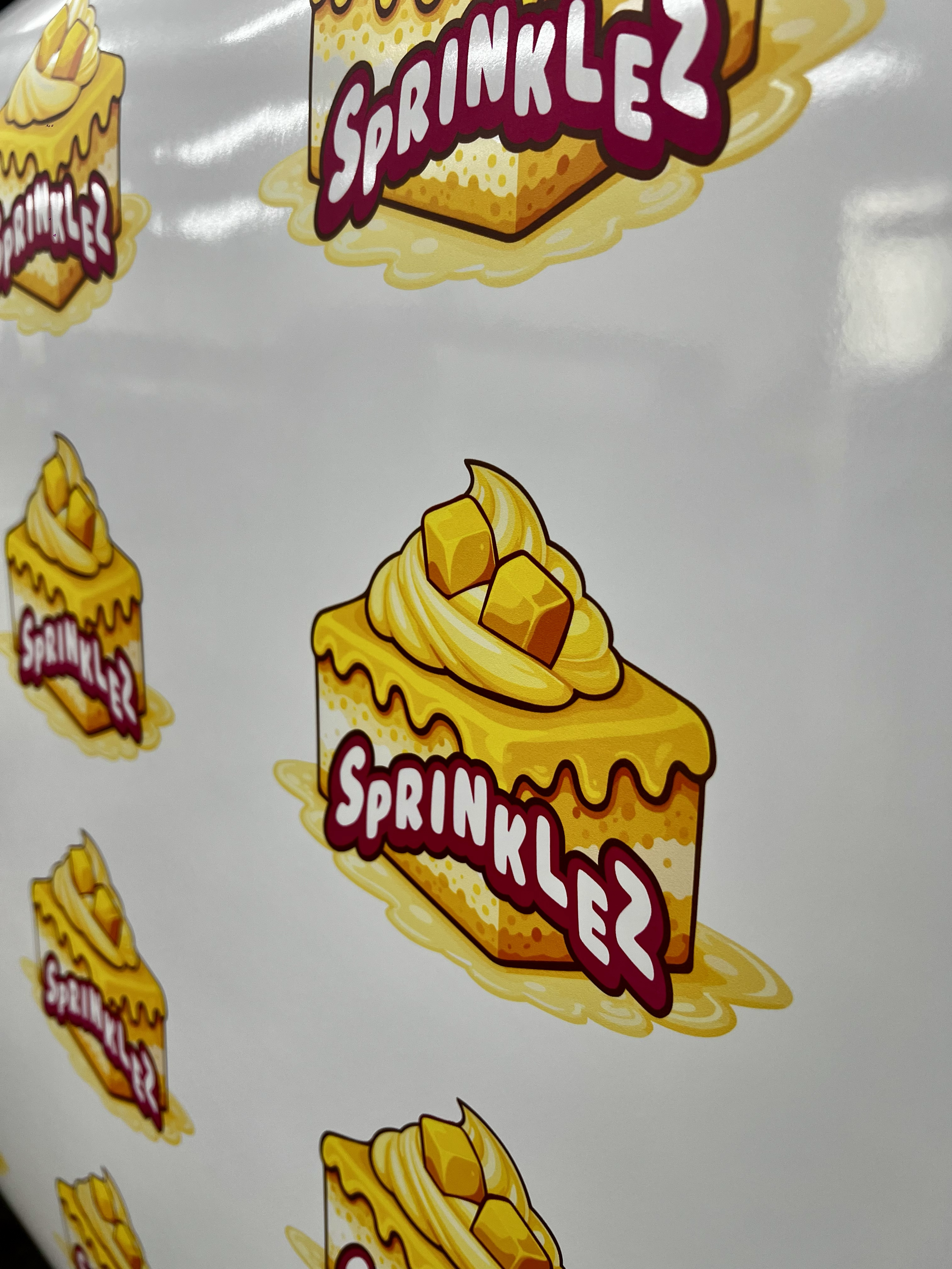 Tres Leches: Mango Sun (2.5in Sticker)