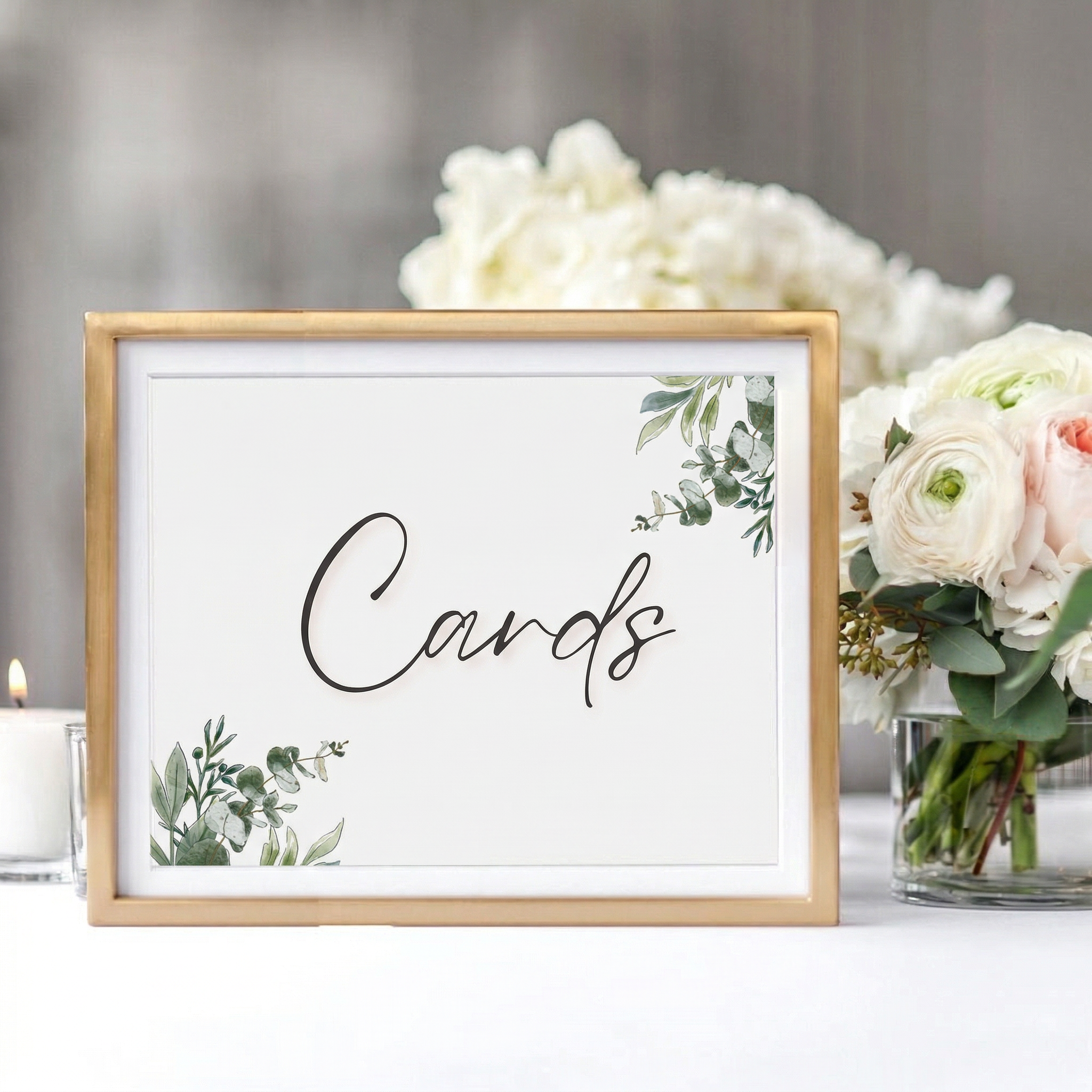 Card Sign (6 x 4 in)