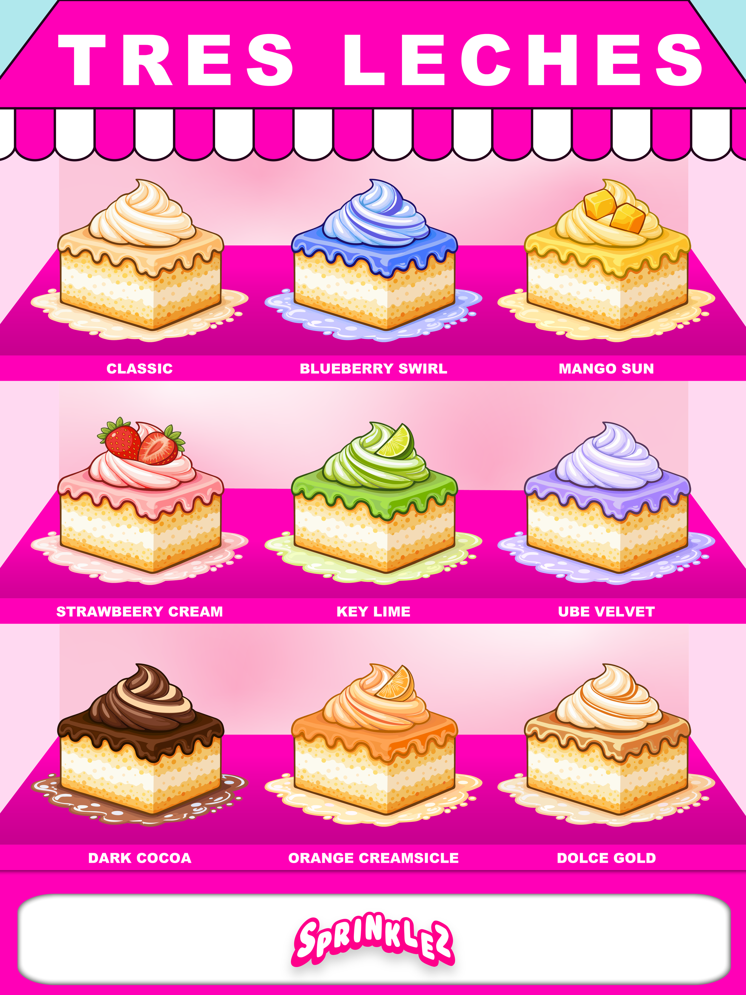 Tres Leches Series Poster 