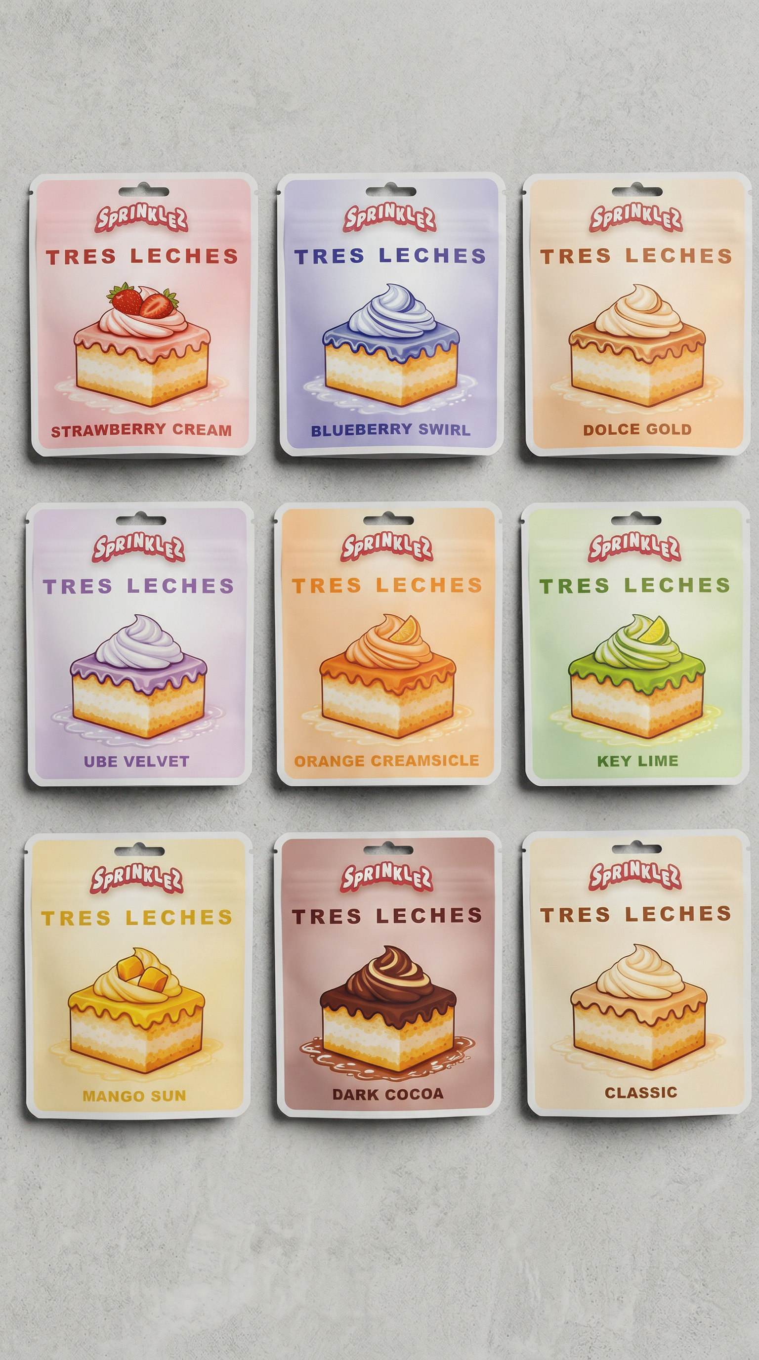 Tres Leches Sereis (Front) Mockup