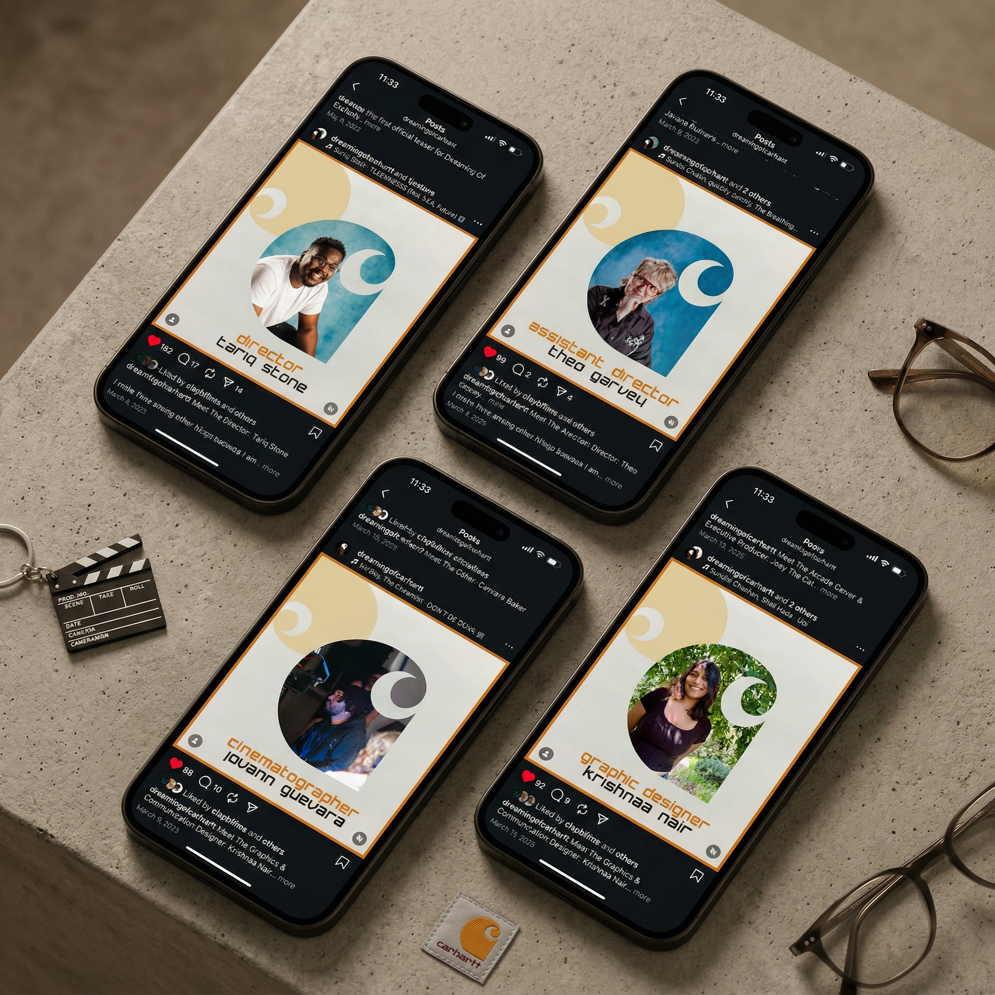 Cast & Crew Announcements