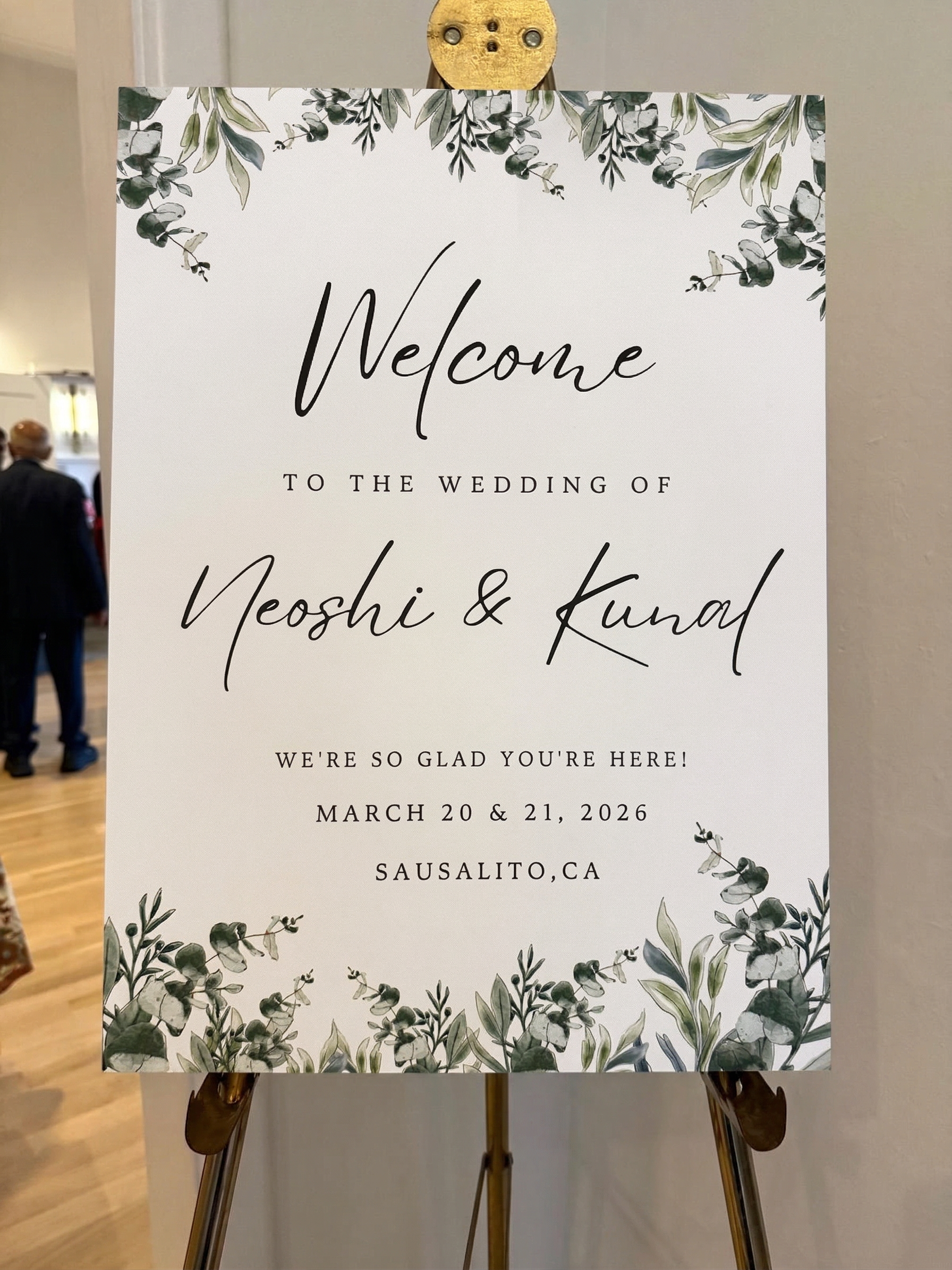 Welcome Sign (18 x 24 in)