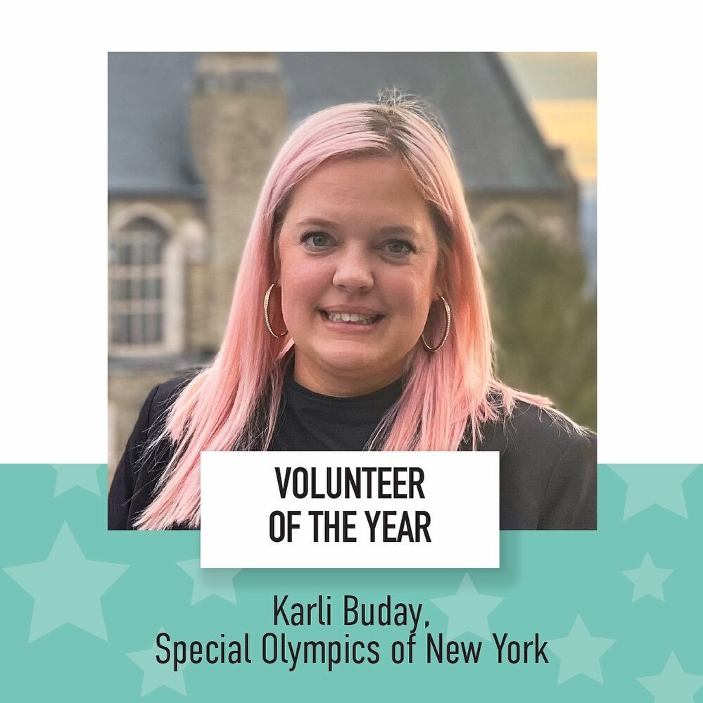 Congratulations to the 2023 Fab5 Volunteer of the Year, Karli Buday! 🥳

Karli&rsquo;s day job is Director of Campus Activities within Campus and Community Engagement at Cornell University. In her spare time, she is a dedicated volunteer for the Spec