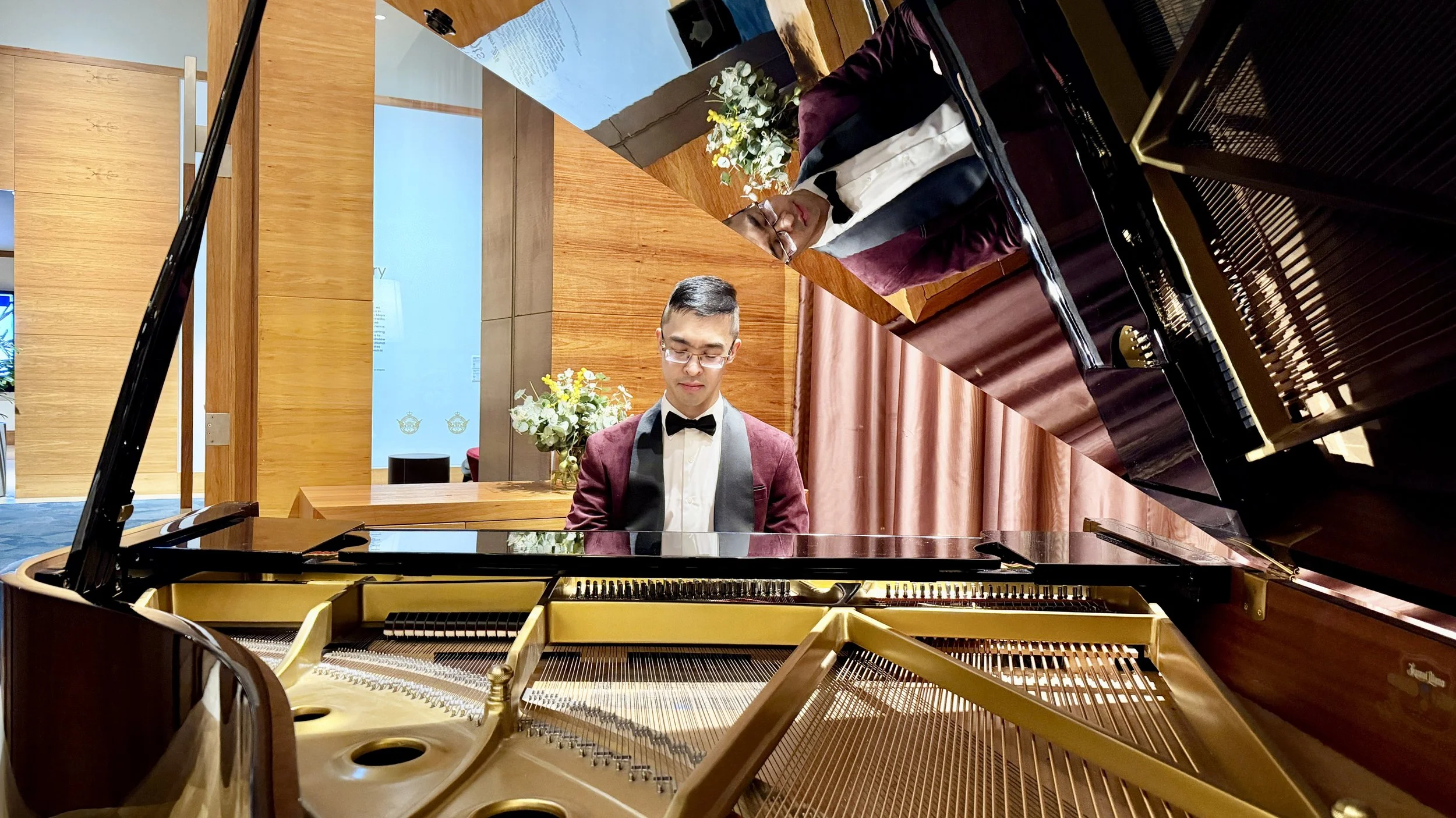 Australian-Chinese Pianist Calvin Leung at RACV City Club
