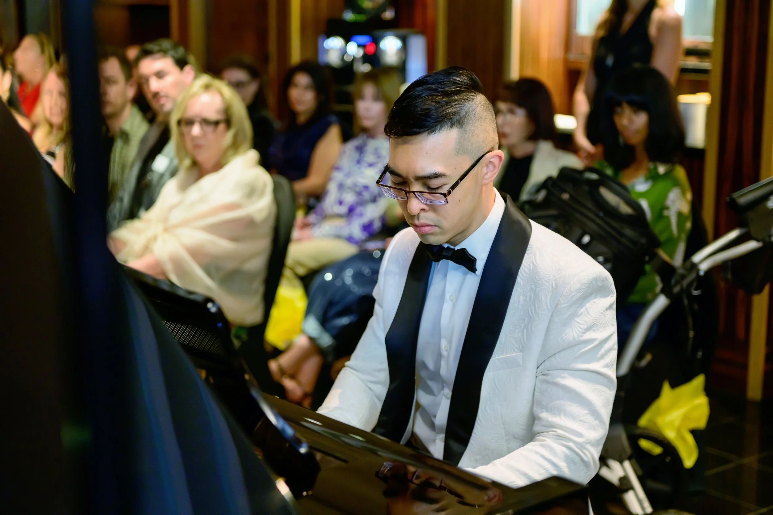 Australian-Chinese Pianist Calvin Leung at the Park Hyatt