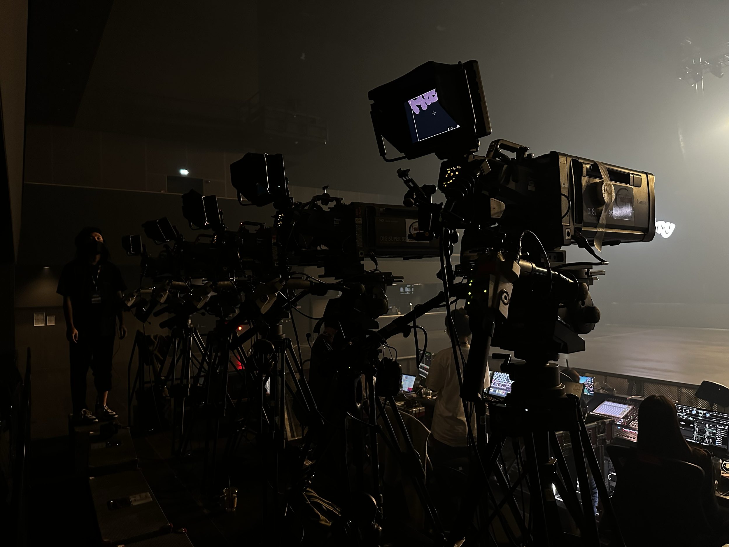 Heavy Multi-Cam Video Production Setup in NYC - 뉴욕 멀티캠 프로덕션 카메라 세팅