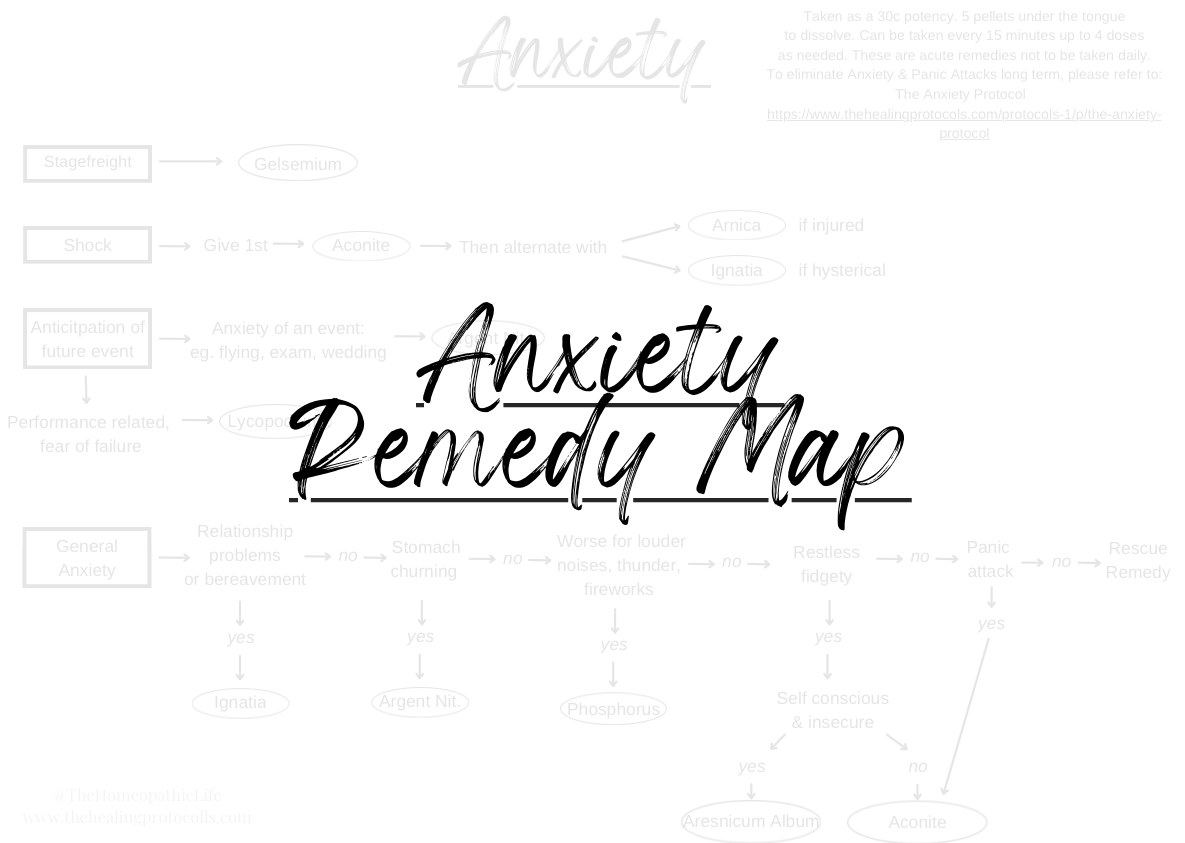 FREE Anxiety Remedy Map