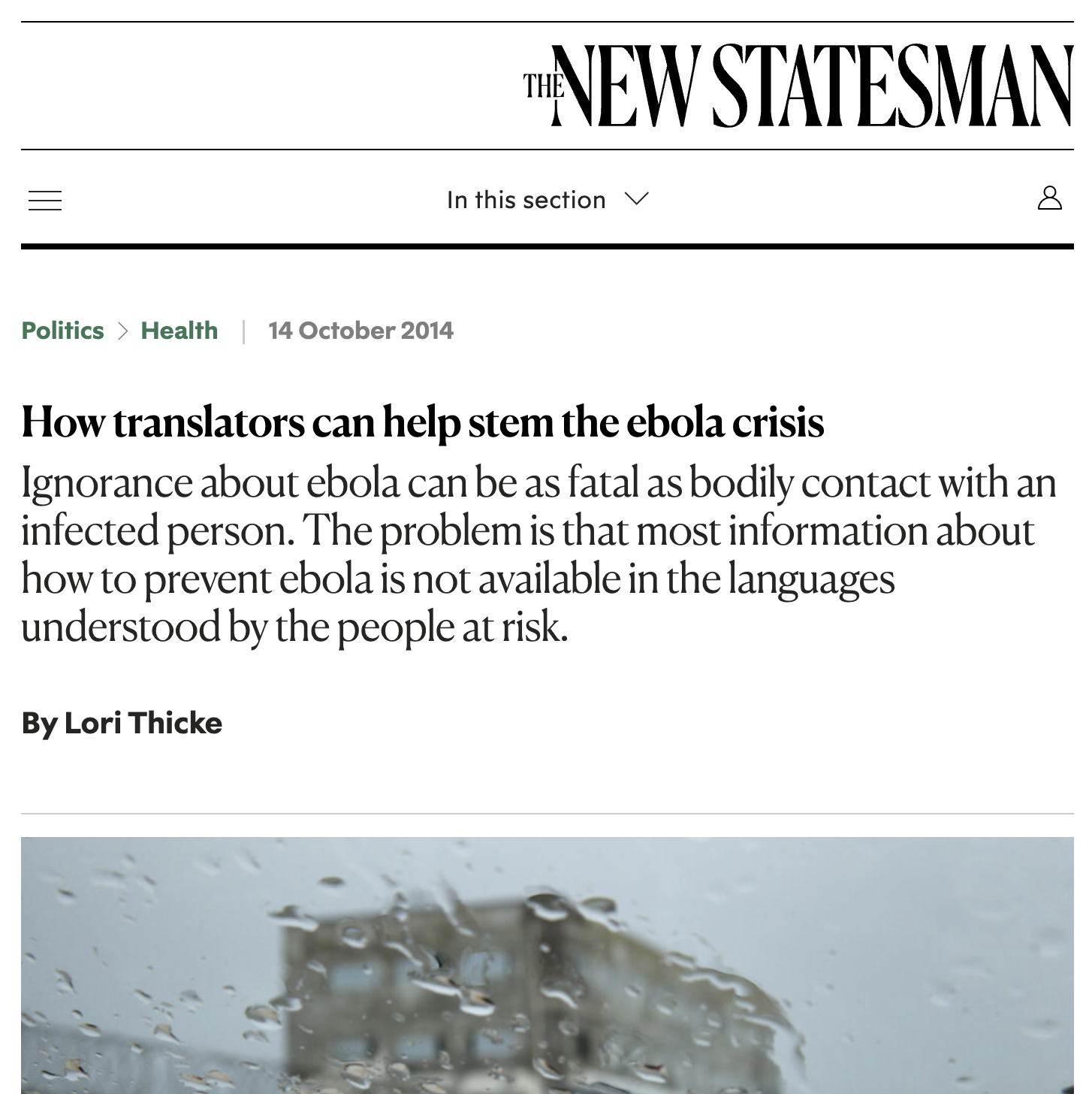 The New Statesman