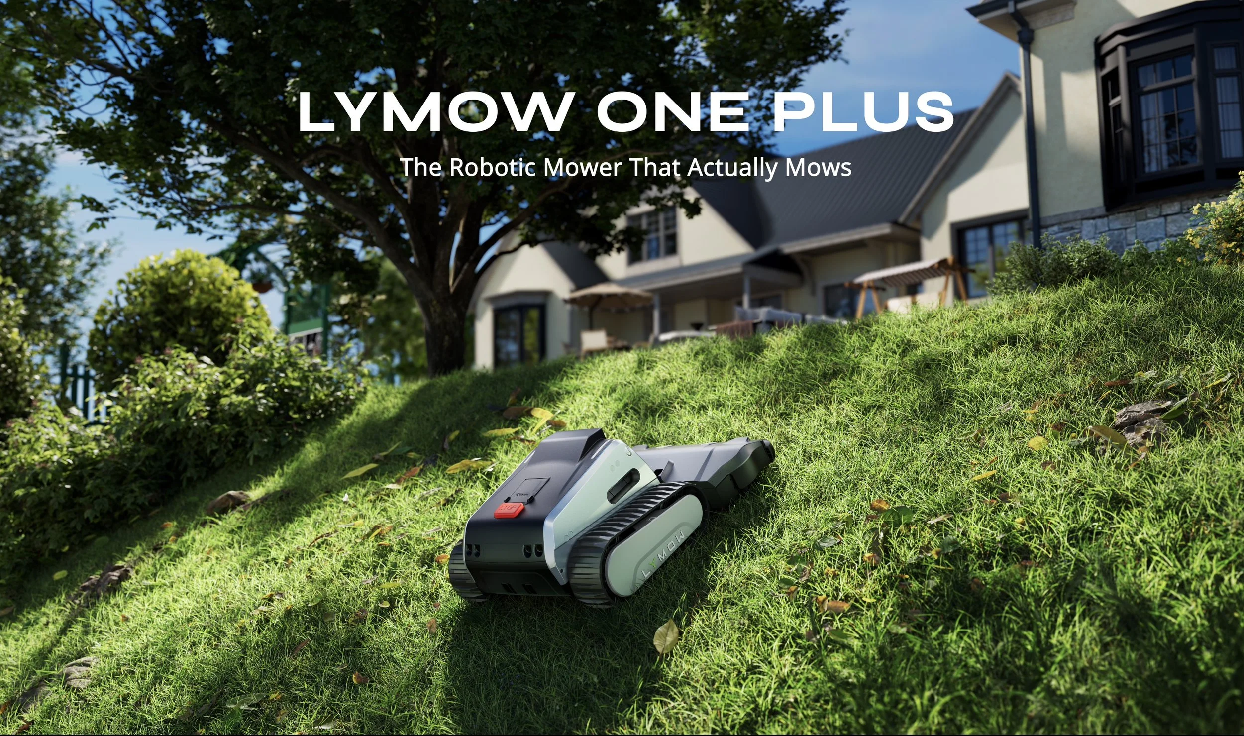 Lymow One Plus Robotic Lawn Mower