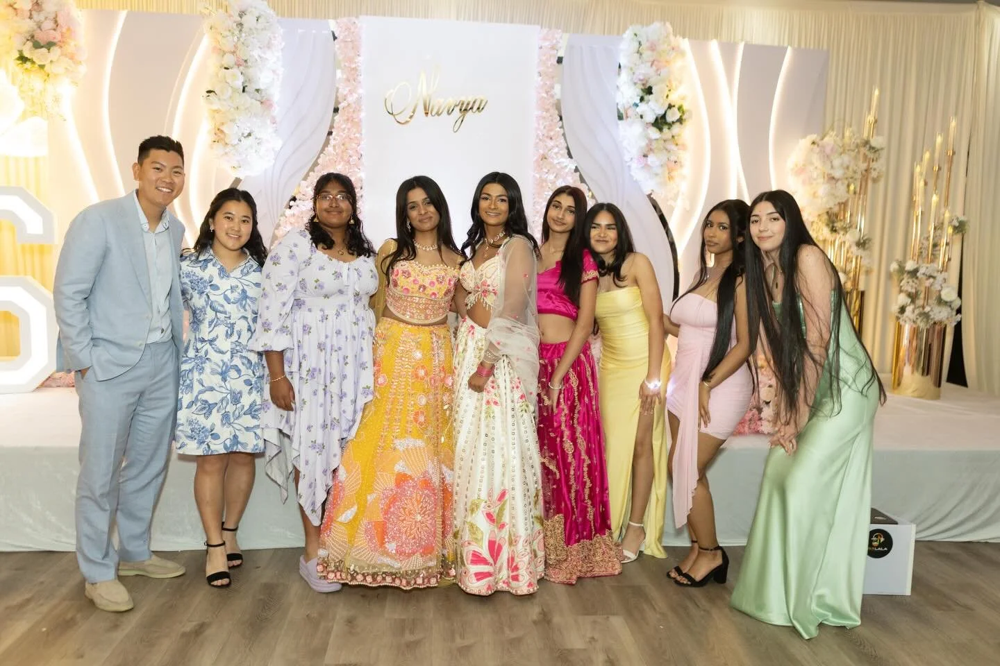 what a beautiful birthday celebration!!🌸🎂 it was a pleasure to celebrate coach navya&rsquo;s big day! shoutout to some of the loveliest ladies of our big hit academy team🩷✨