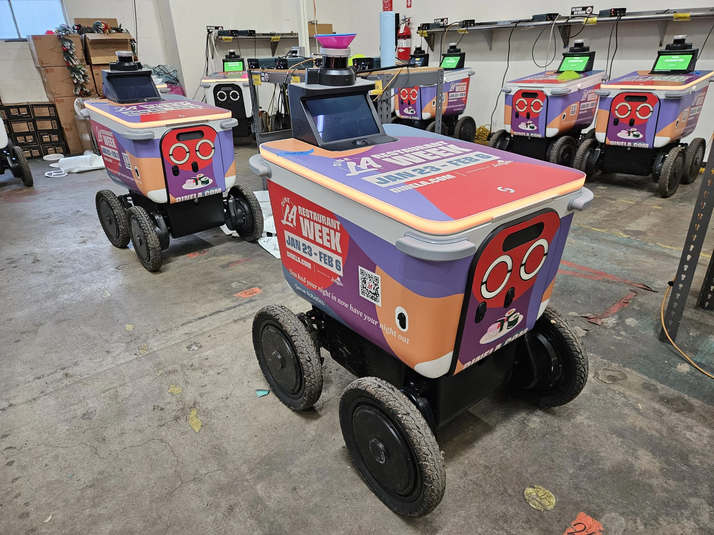 Serve Robotics, Los Angeles