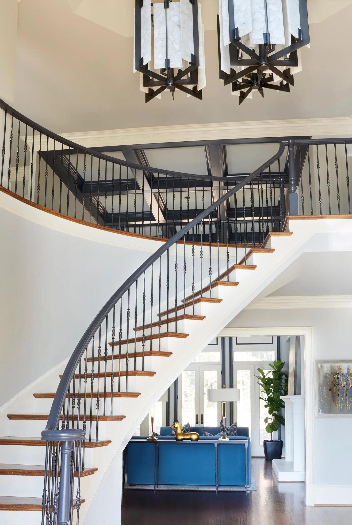 Minhnuyet Hardy - Edgy Estate Makeover - Staircase