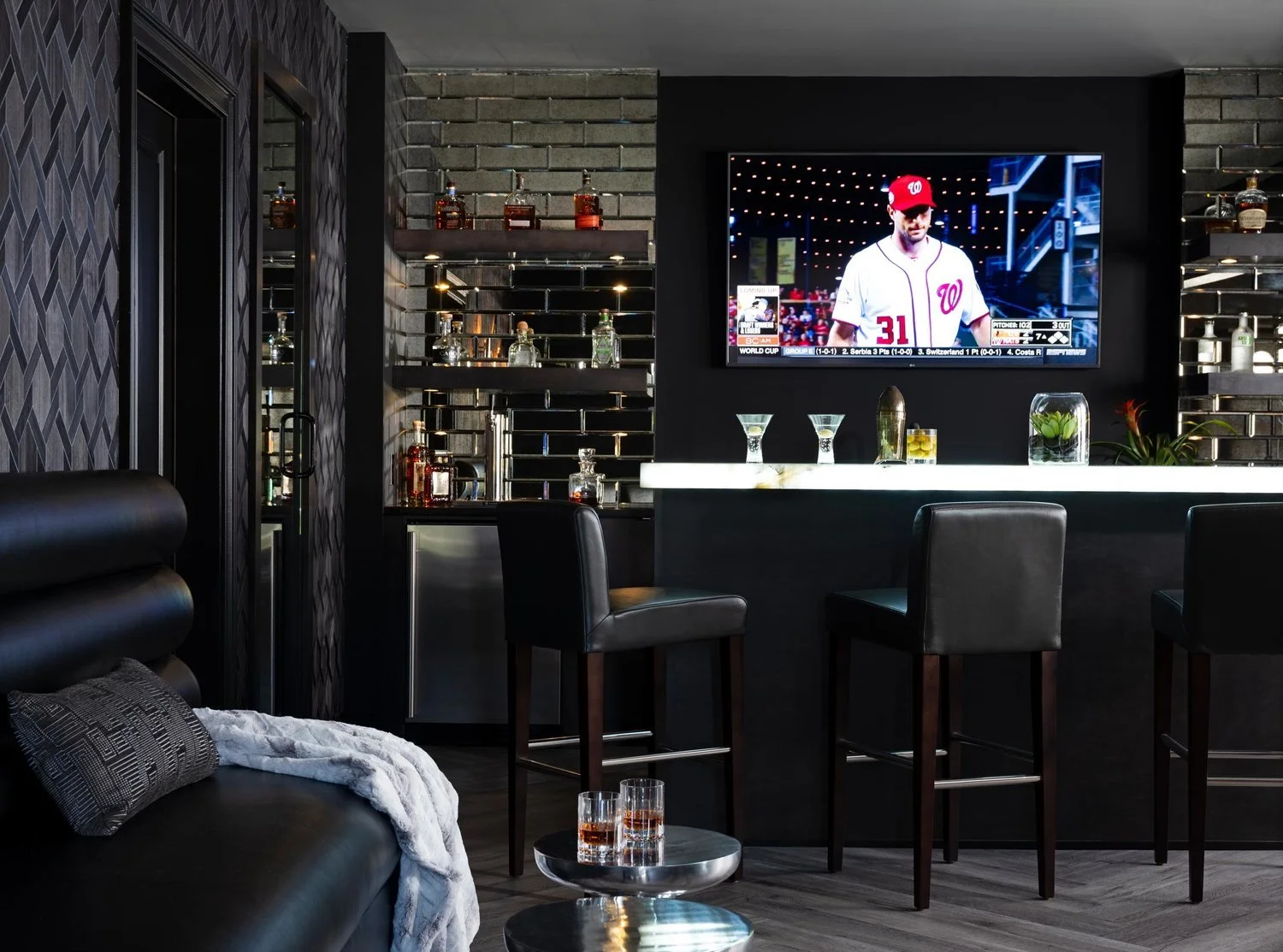 Crafting Intimate Spaces: The Appeal of the Moody Modern Man Cave