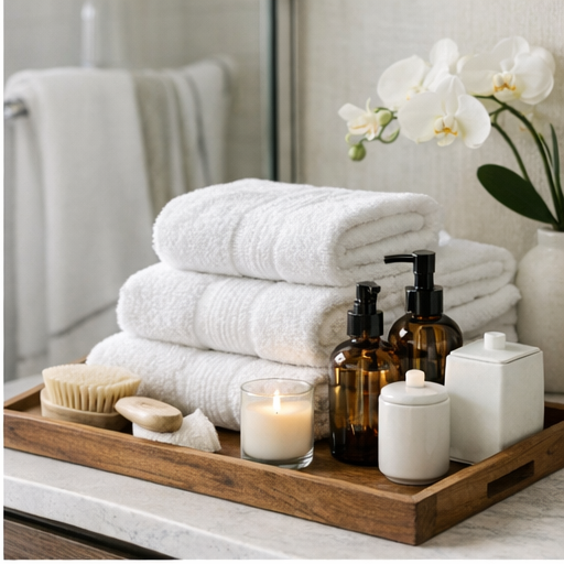 vacation rental bathroom essentials