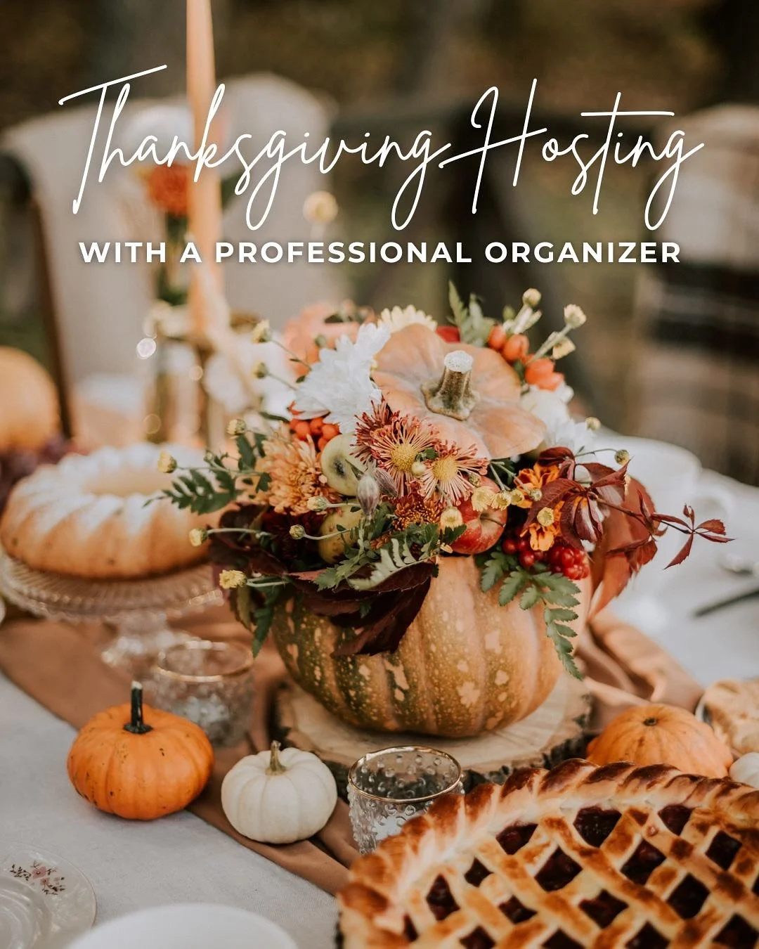 Hosting Thanksgiving doesn&rsquo;t have to be stressful.🙌 As a professional organizer (and someone who loves hosting), here are my favorite tips to keep things calm, prepared, and stress-free. A solid plan = no last-minute stress!🤍