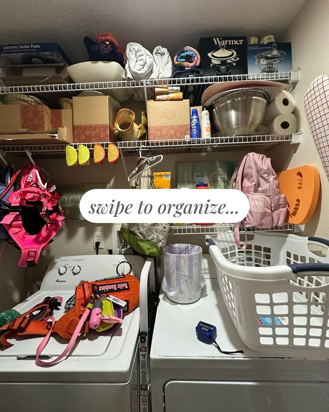 We&rsquo;re obsessed with these transformations, so here&rsquo;s another one! 😍 There&rsquo;s no better feeling than turning a catch-all space into a calm, functional room. Your laundry room deserves some TLC&hellip; let&rsquo;s get you organized!