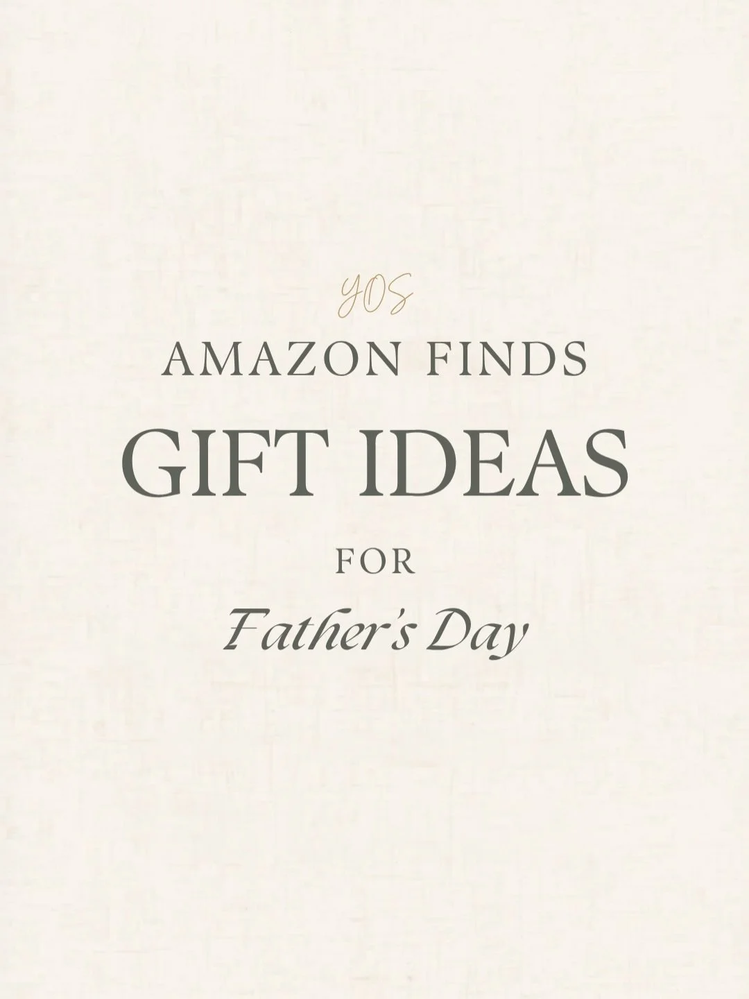 Father&rsquo;s Day is coming, and if you&rsquo;re looking for a practical gift that will actually get used and enjoyed, these are a few of our favorite Amazon finds! 🧐 

Perfect for dads who travel, stay organized, or simply appreciate making life a