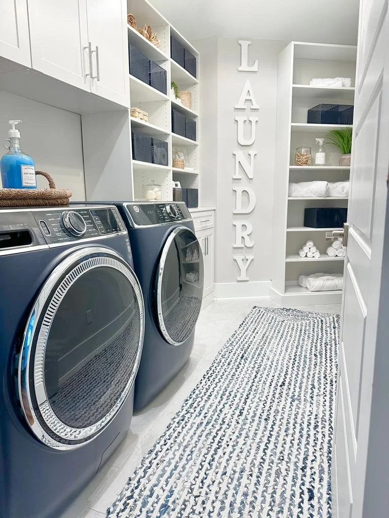 Laundry organized by Your Organizing Studio