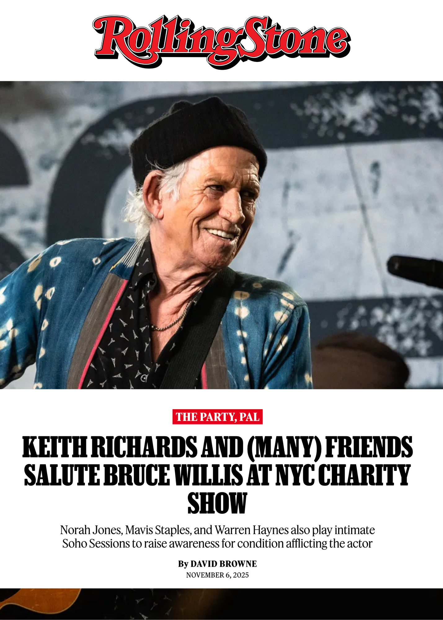 Vol. 23 Keith Richards | Rolling Stone PRESS.png