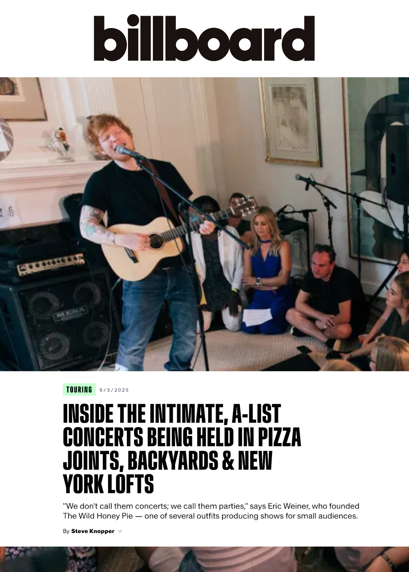 The Soho Sessions | Billboard PRESS.png