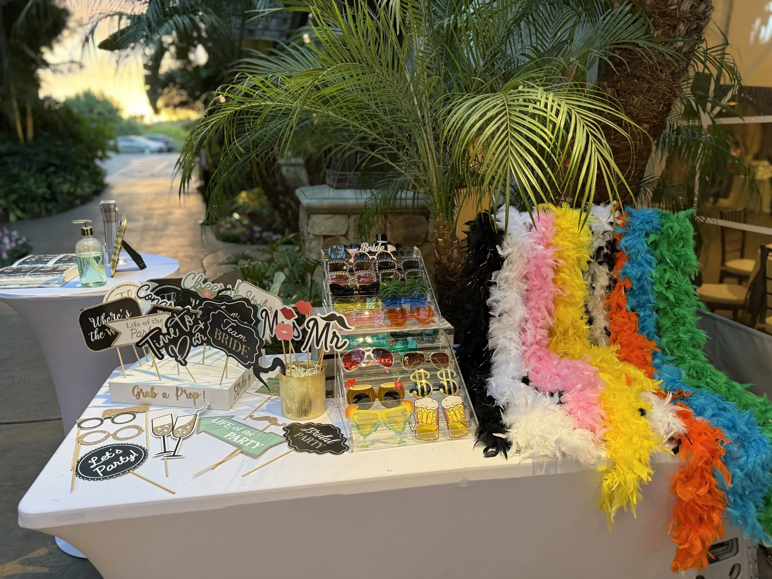 Wedding Props at Grand Tradition Estate & Gardens Fallbrook, CA