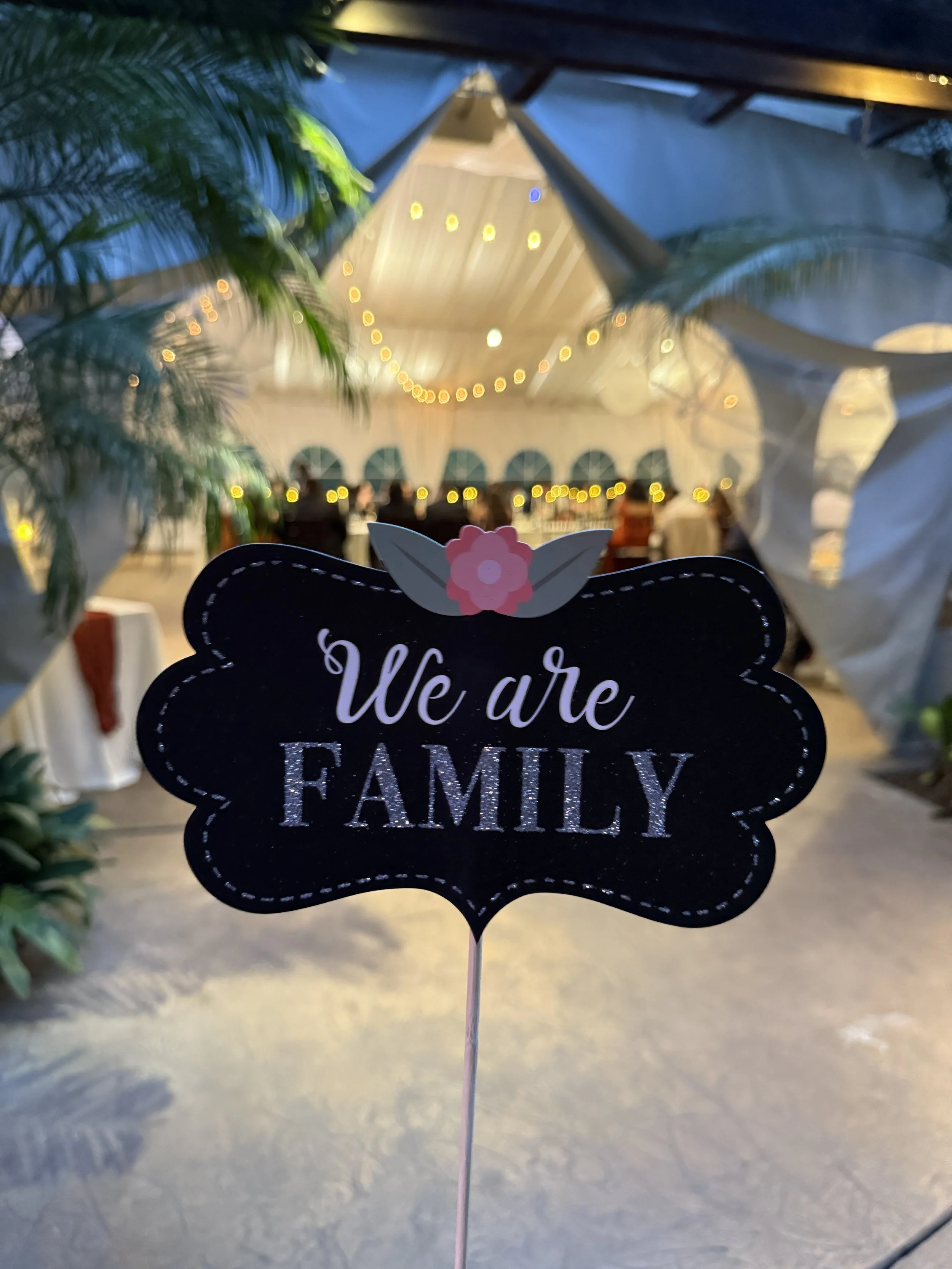 "We Are Family" Stick Prop