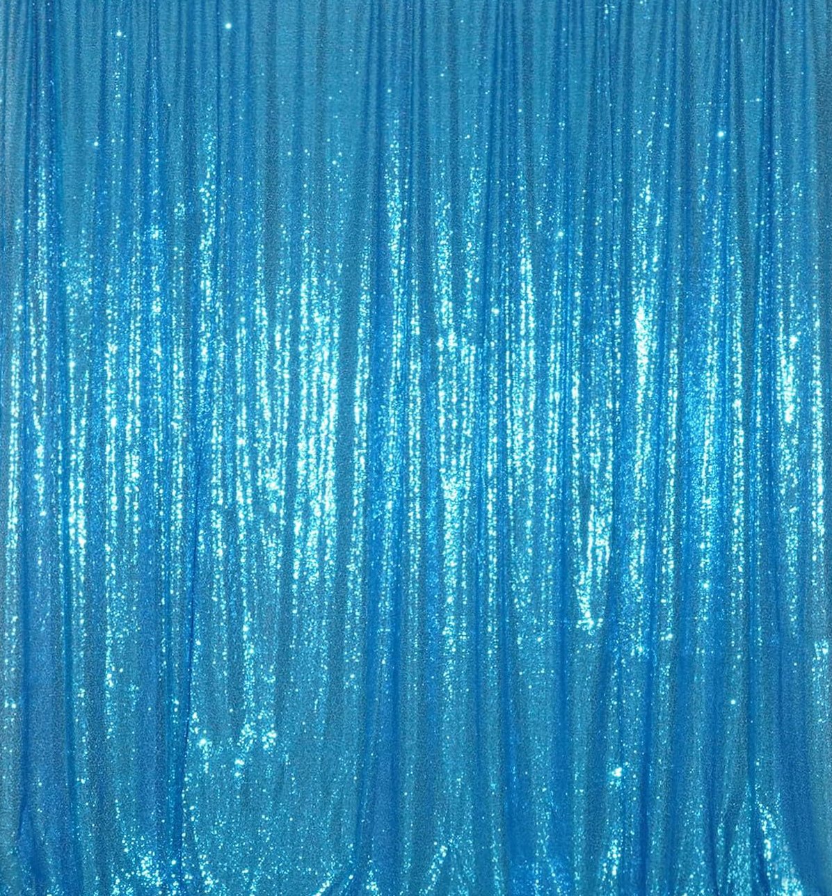 Turquoise Sequin Backdrop (Deluxe)