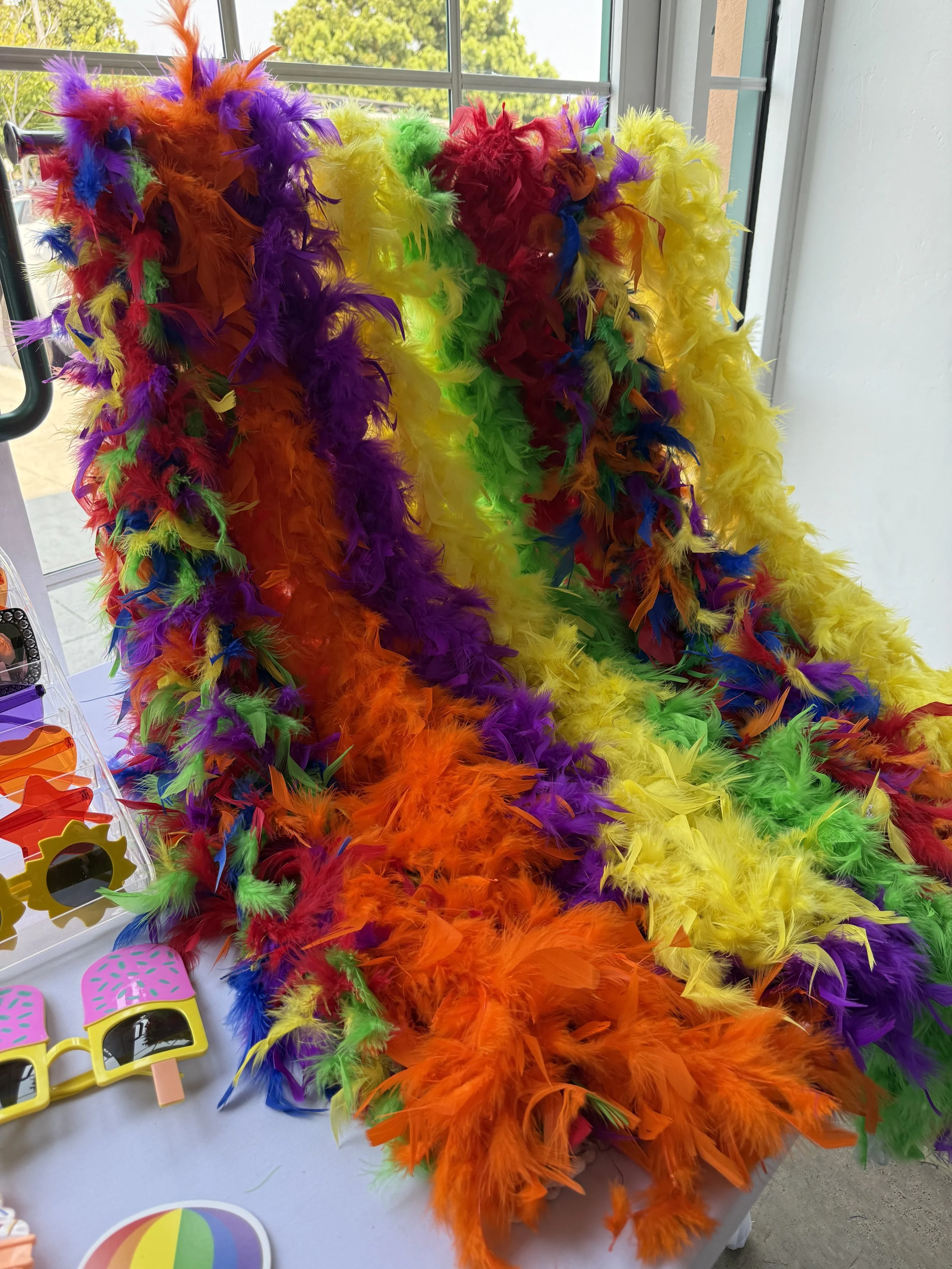 Pride Themed Boas