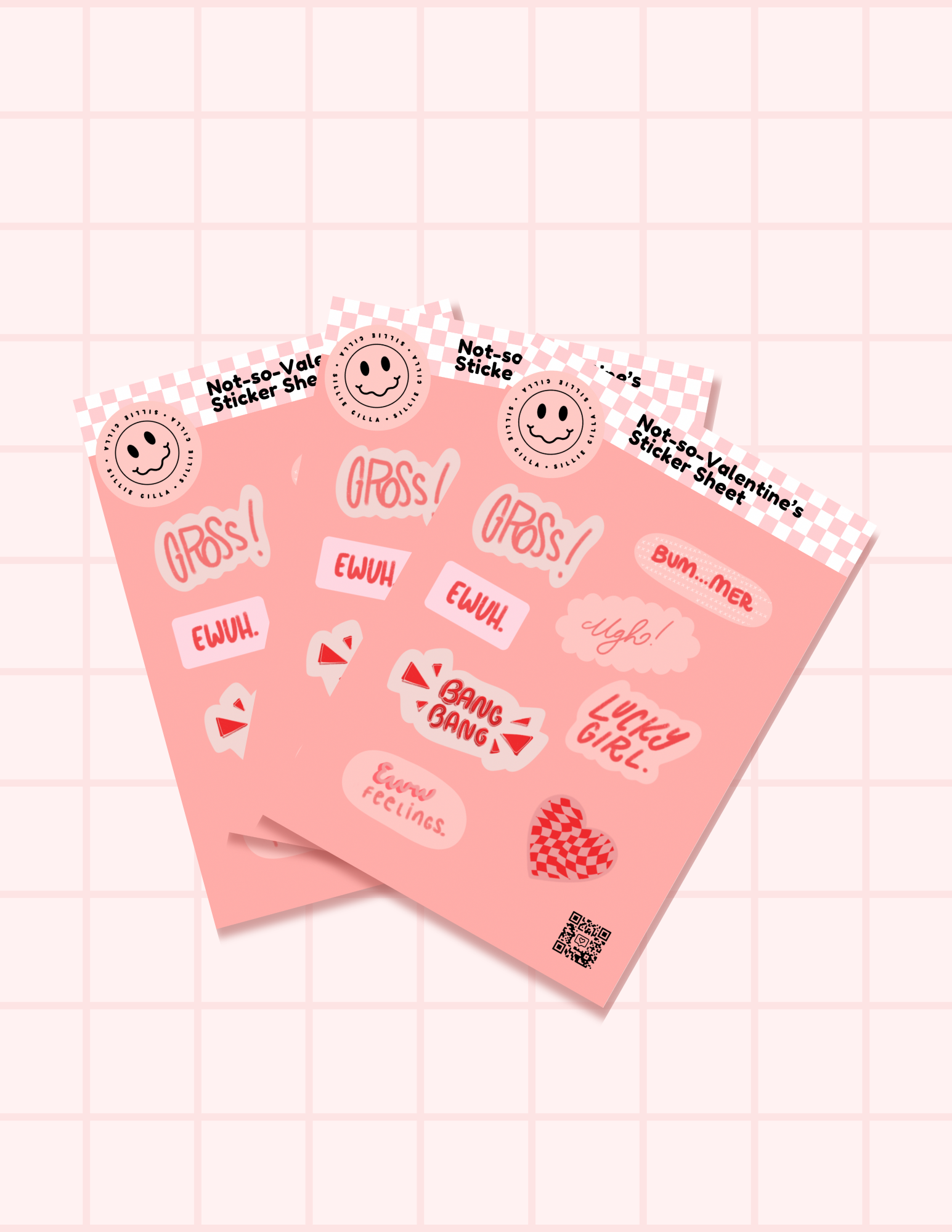 Not-so-Valentine’s Sticker Sheet