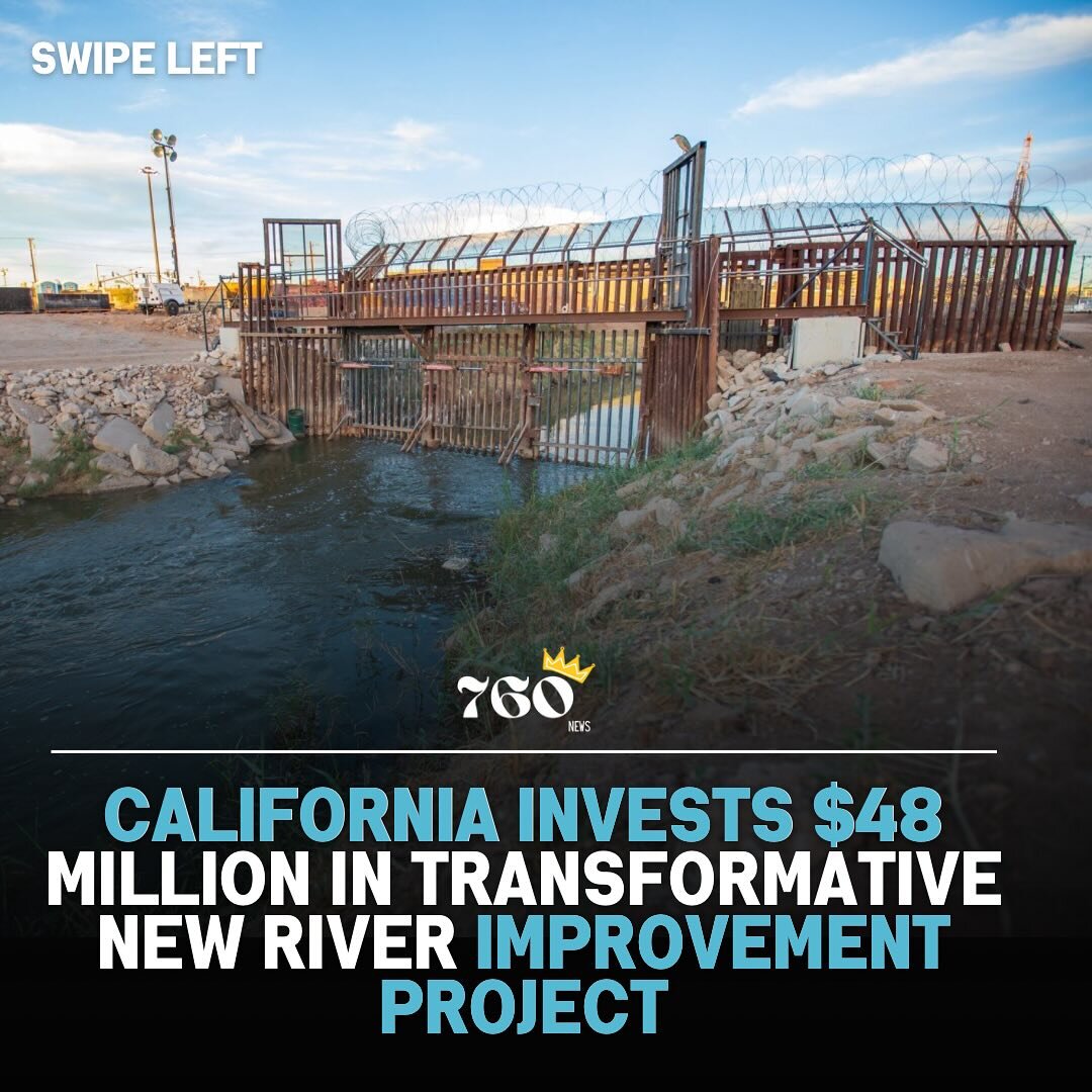 For the full story, please view my story or copy and paste the link below

Full story: https://www.760news.org/local-news/california-invests-48-million-in-transformative-new-river-improvement-project

#NewRiverImprovement #WaterQuality #Environmental