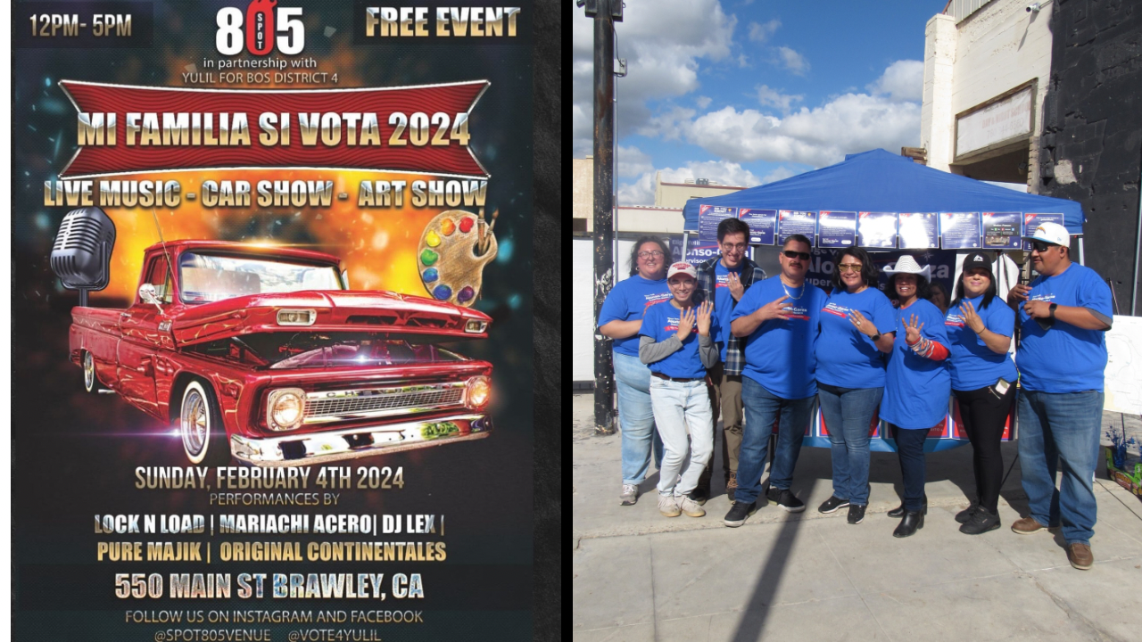 Spot 805 and Yulil Alonso-Garza host a community event to GET OUT THE VOTE