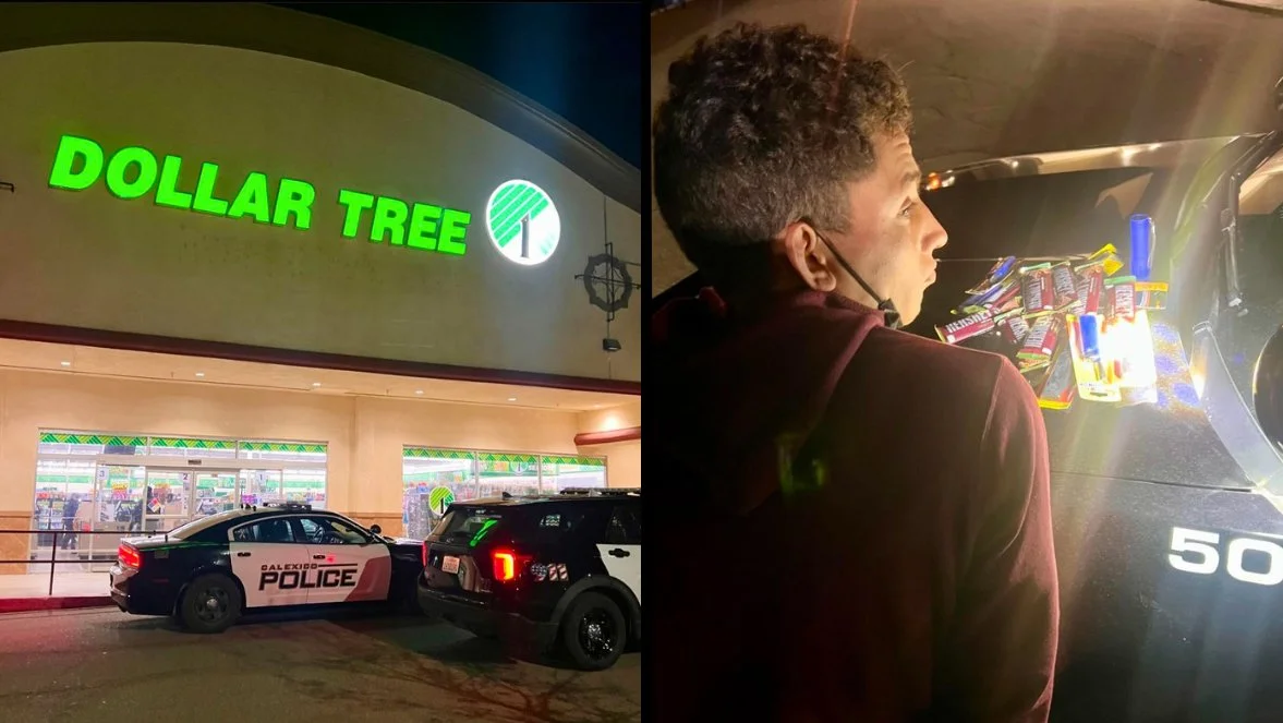 Police Apprehend Suspect in Calexico Dollar Tree Burglary; The Candy Bandit