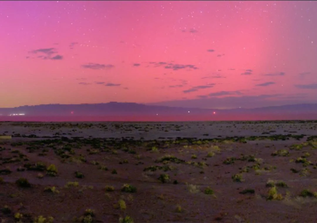 Strong solar storm puts on a brilliant light show in imperial Valley and across the globe; expected to continue till Sunday.