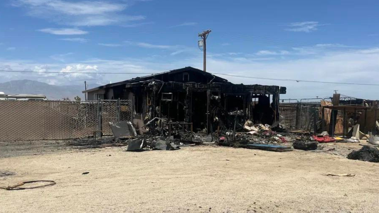 House Fire in Salton City Claims Lives of Several Dogs