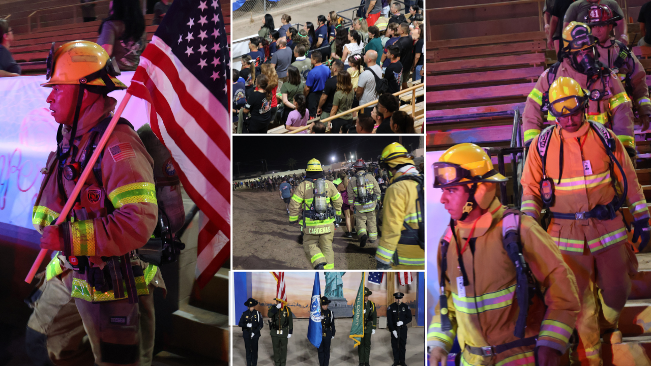 Imperial Valley community Gathers for 9/11 Memorial Stair Climb: A Tribute to Fallen Heroes