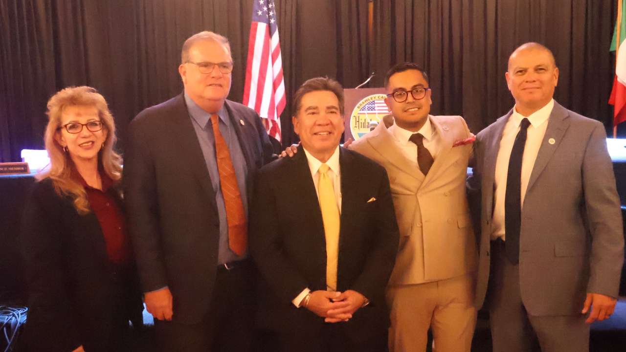 Gil Rebollar Appointed Mayor of Brawley; New City Council Members Sworn In